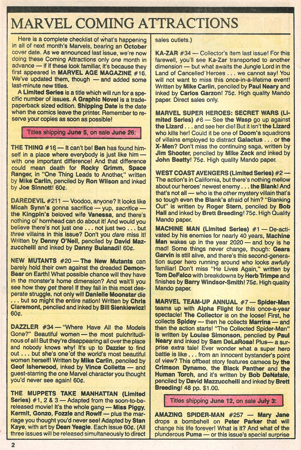 Read online Marvel Age comic -  Issue #18 - 4