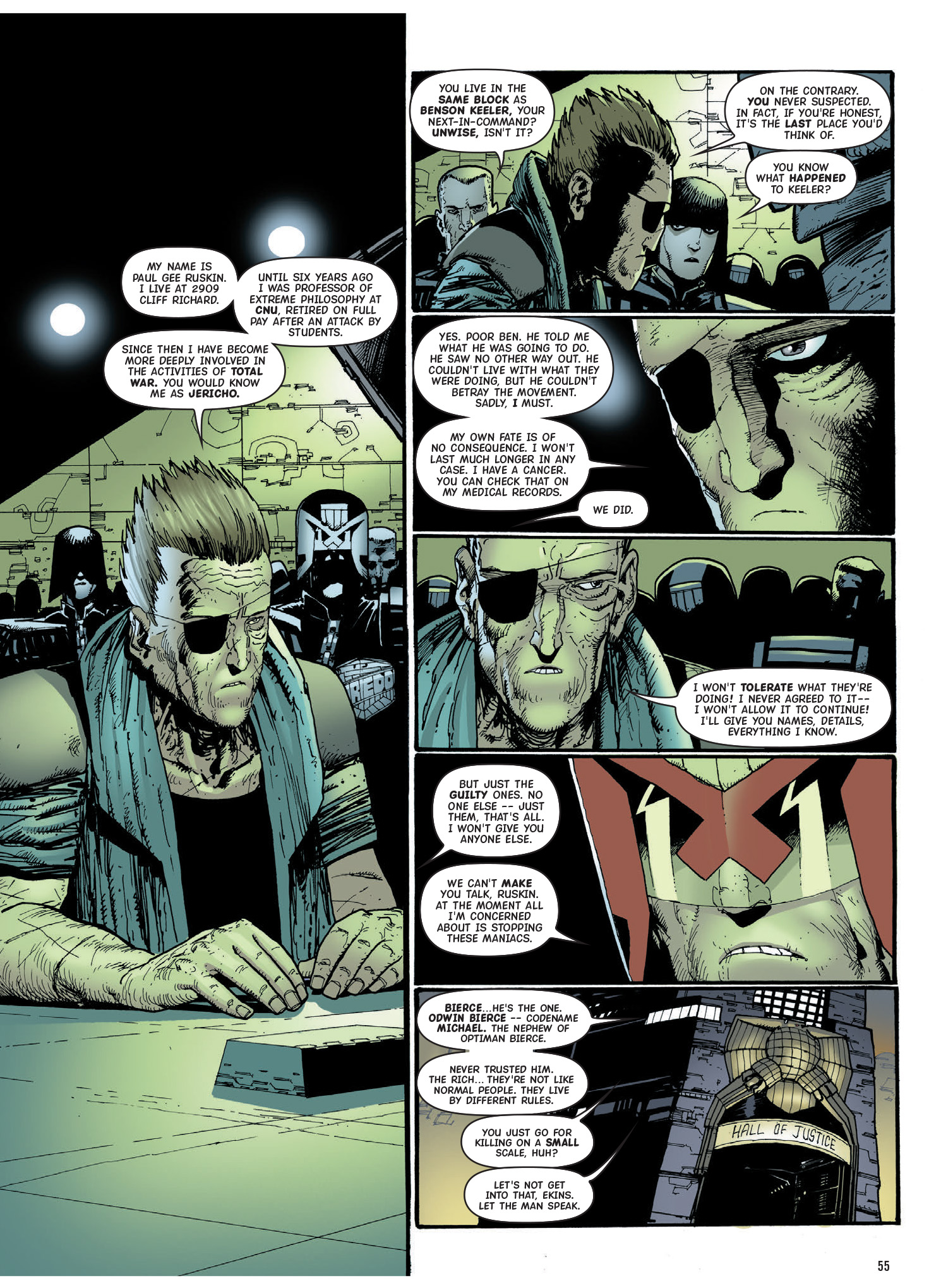 Read online Judge Dredd: The Complete Case Files comic -  Issue # TPB 40 (Part 1) - 56