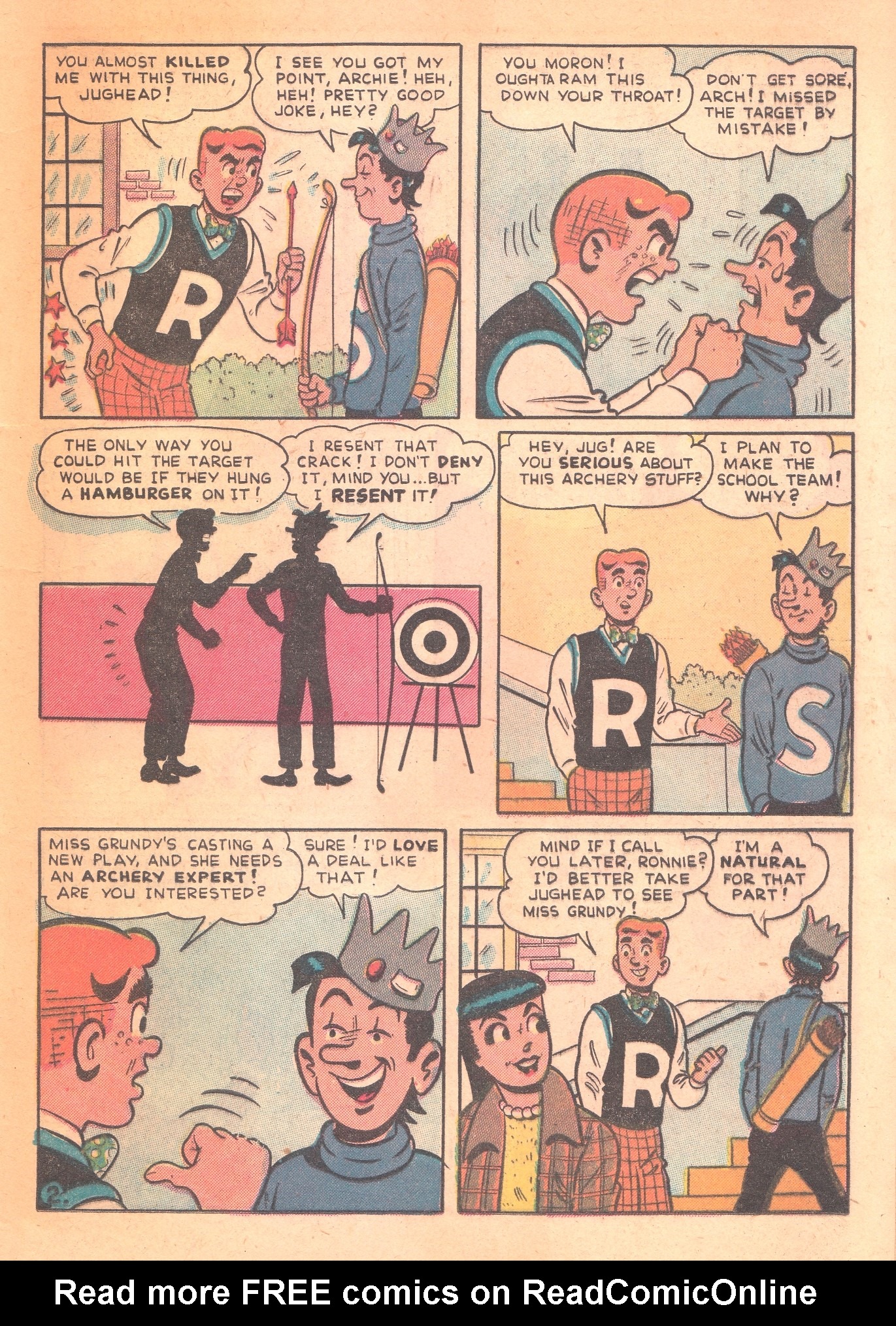 Read online Archie's Pal Jughead comic -  Issue #17 - 21