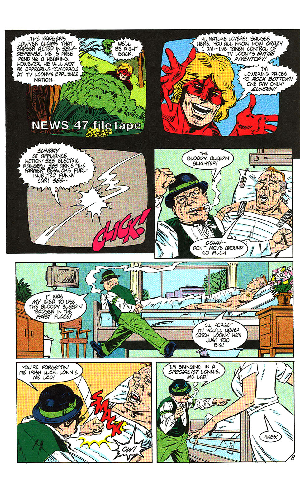 Read online The Badger comic -  Issue #22 - 10