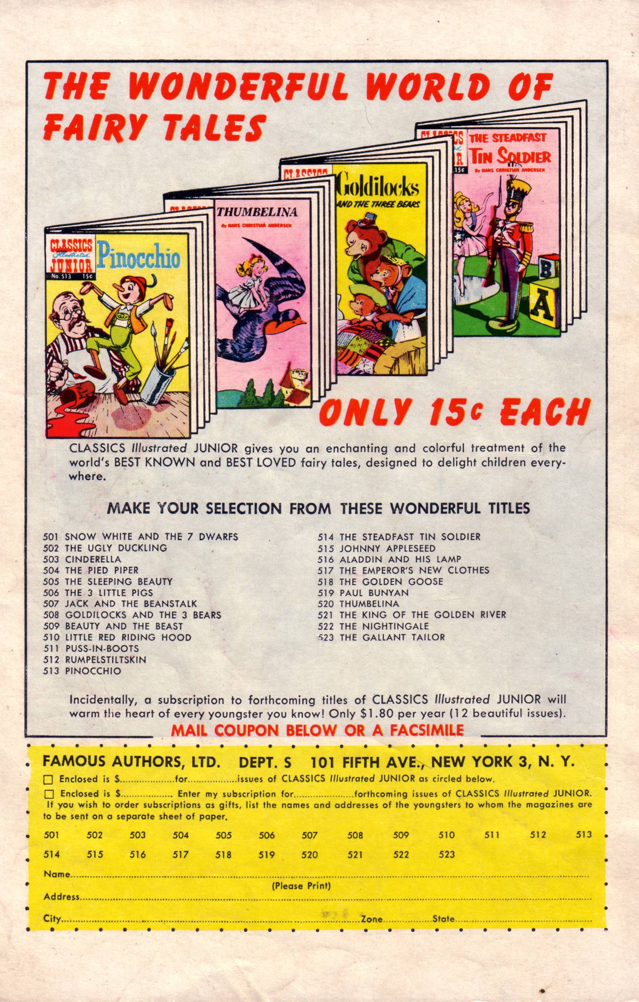 Read online Classics Illustrated Junior comic -  Issue #522 - 36