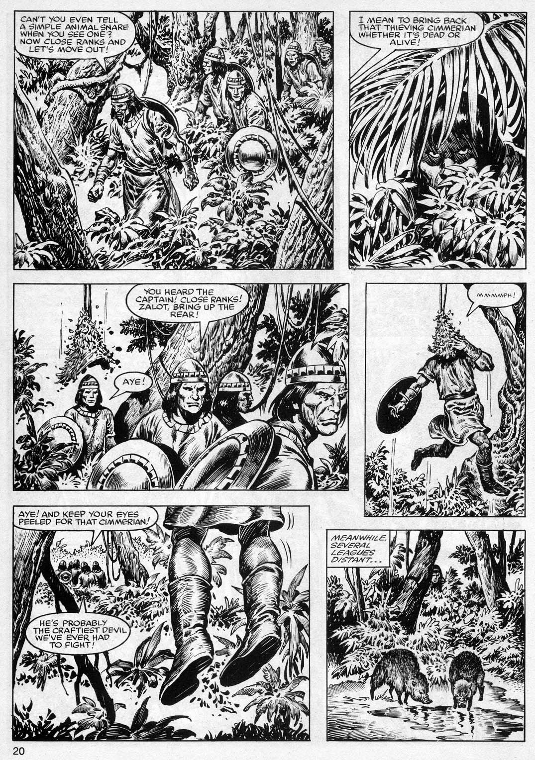 Read online The Savage Sword Of Conan comic -  Issue #100 - 16