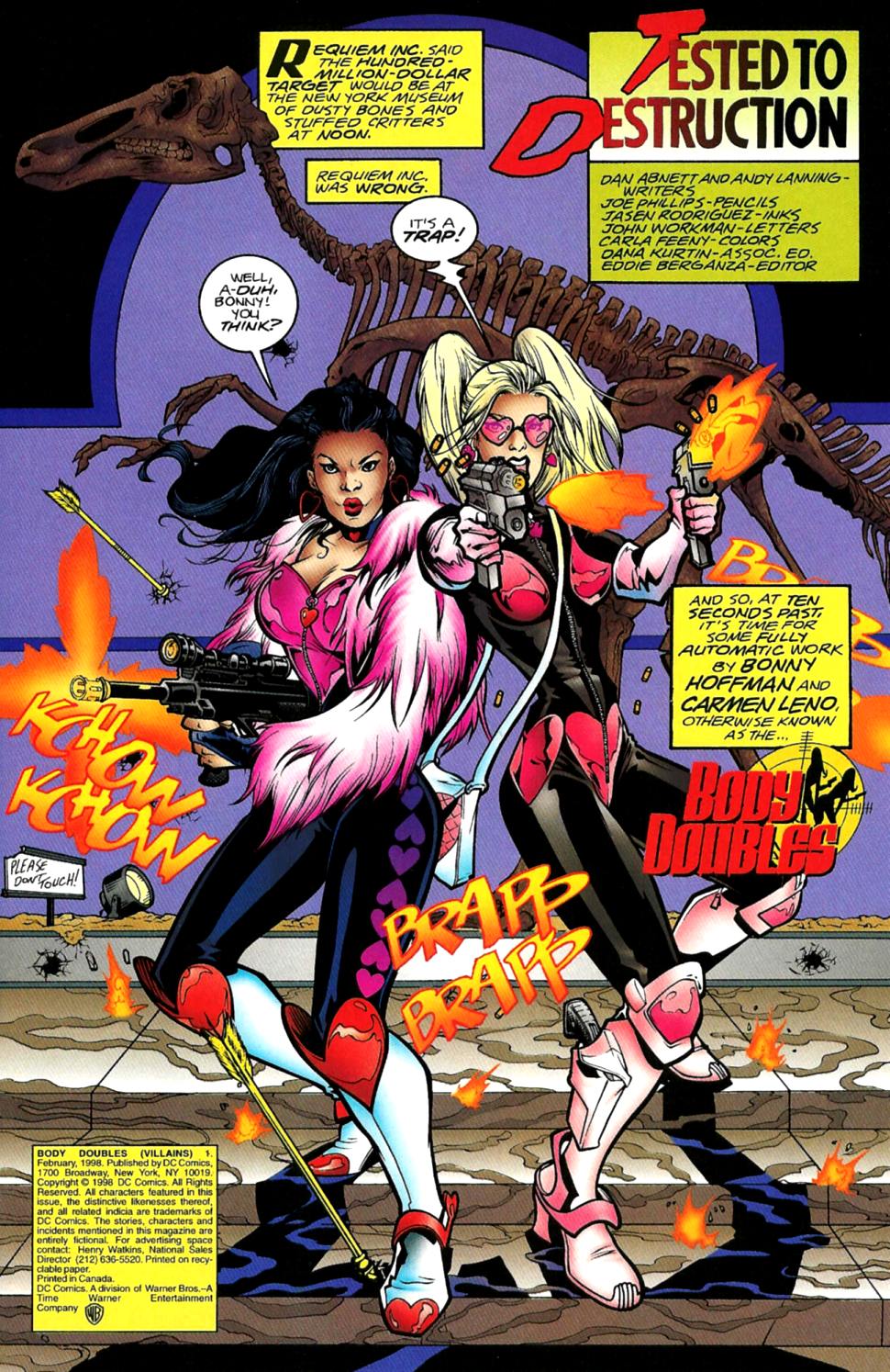 Read online Body Doubles (Villains) comic -  Issue # Full - 2