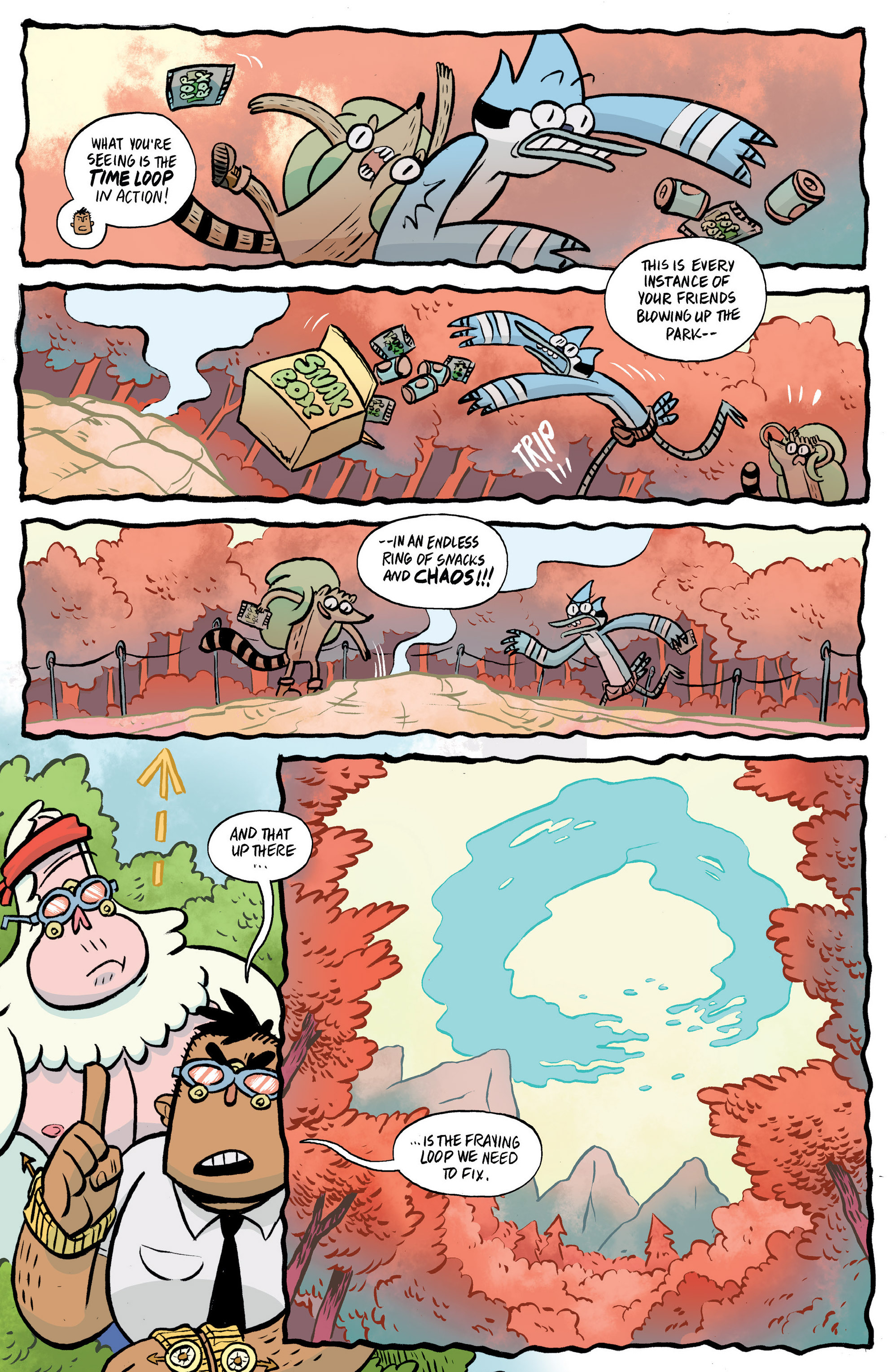 Read online Regular Show: Skips comic -  Issue #3 - 18