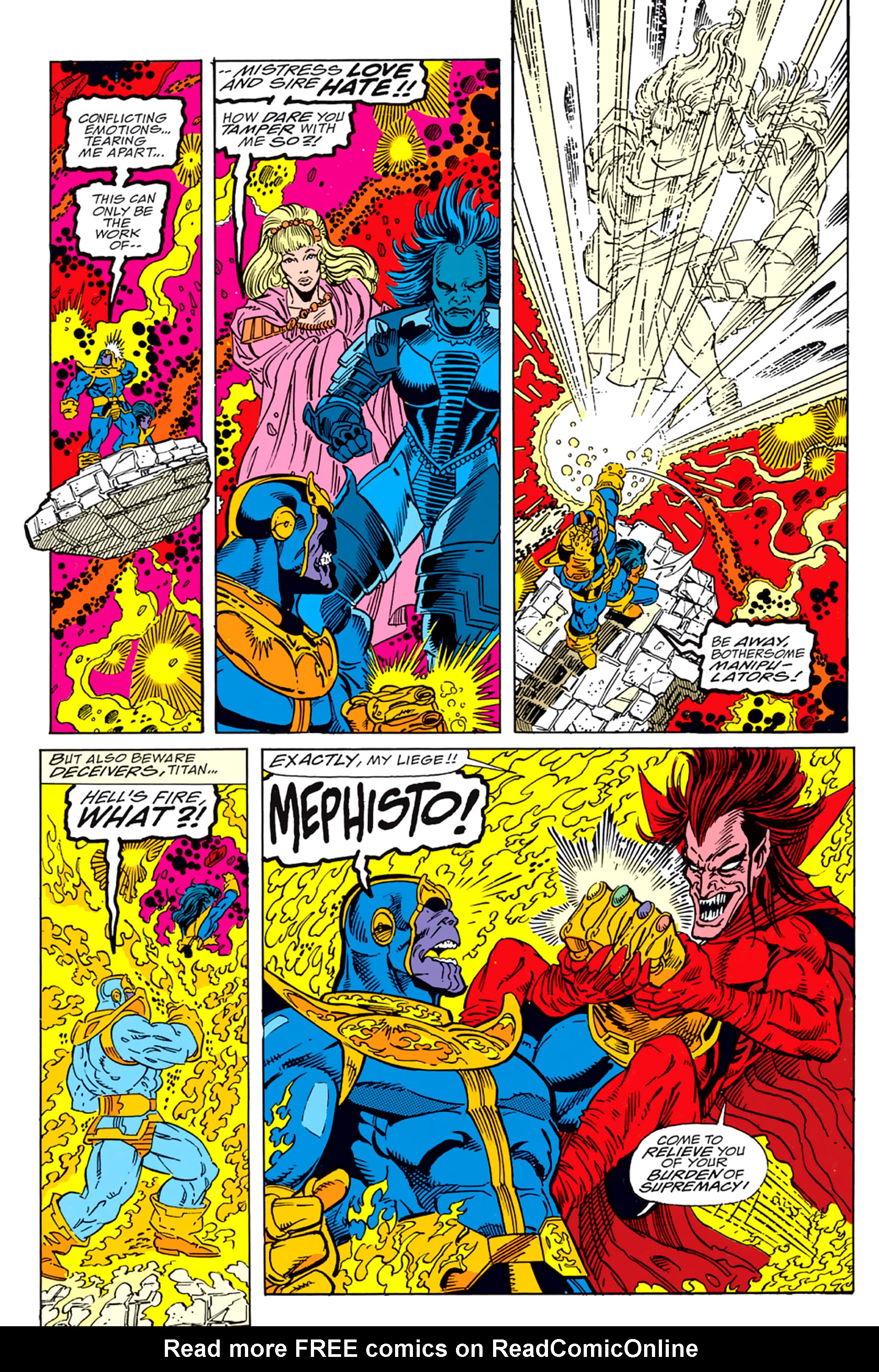 Read online Infinity Gauntlet (1991) comic - Issue #5