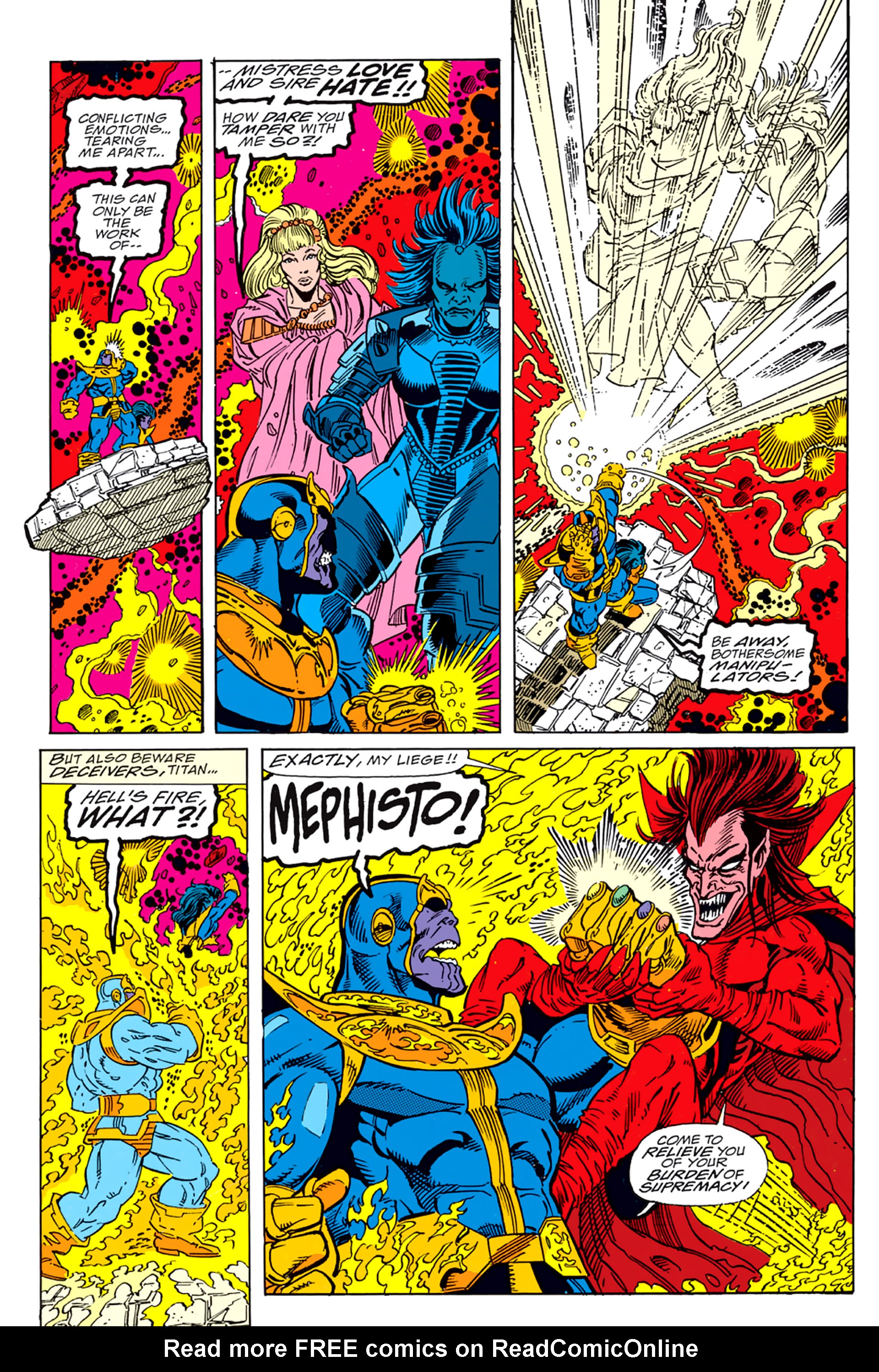 Read online Infinity Gauntlet (1991) comic -  Issue #5 - 16