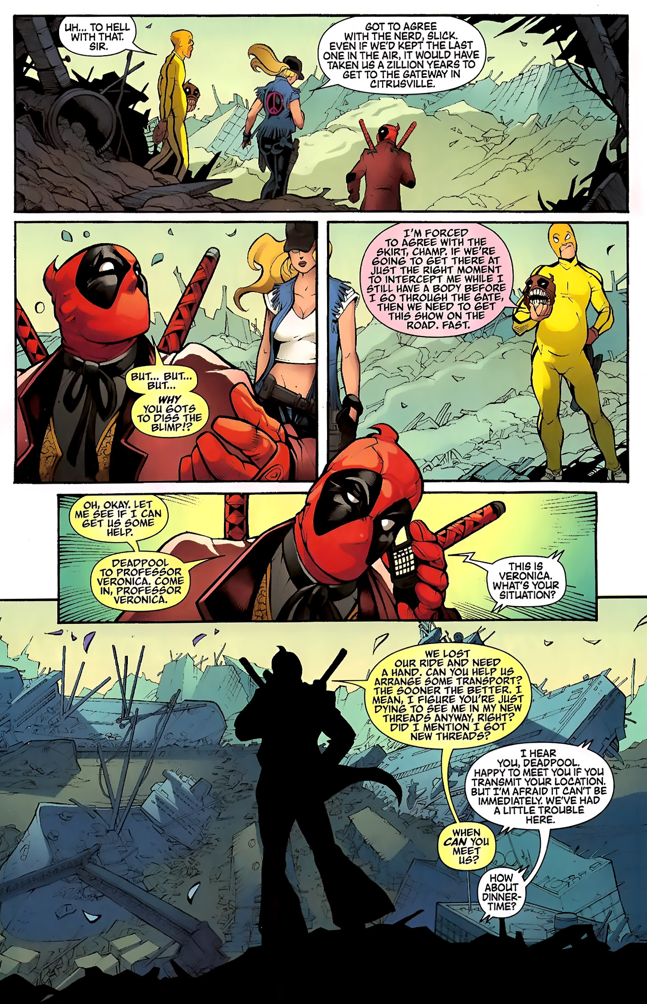 Read online Deadpool: Merc With a Mouth comic -  Issue #11 - 23