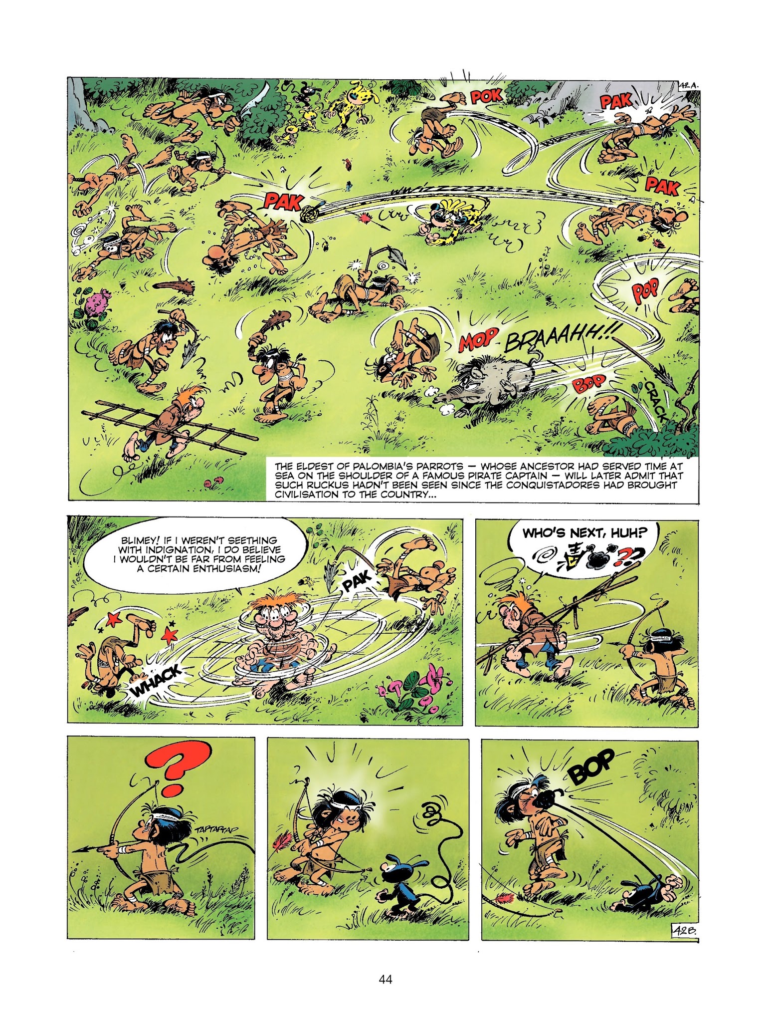 Read online Marsupilami comic -  Issue #1 - 46