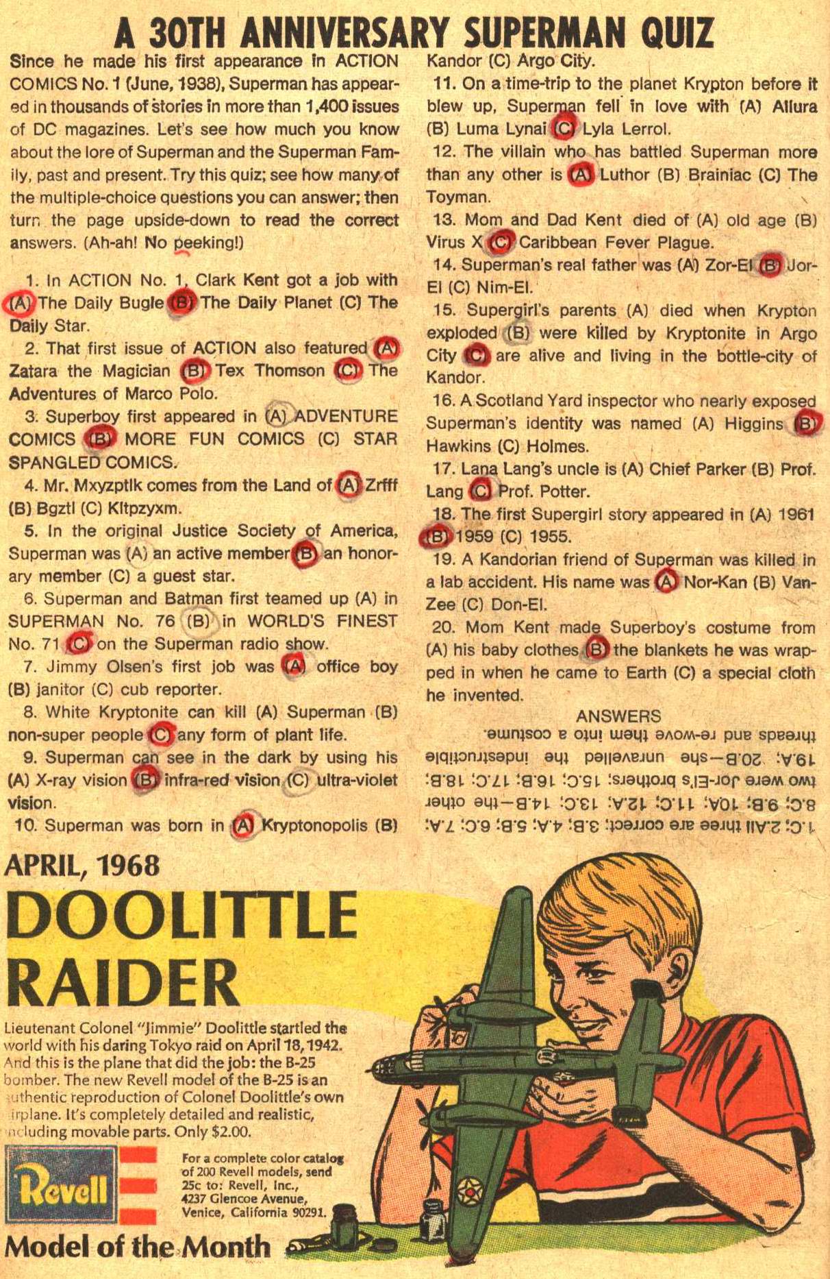 Read online Superman (1939) comic -  Issue #207 - 15