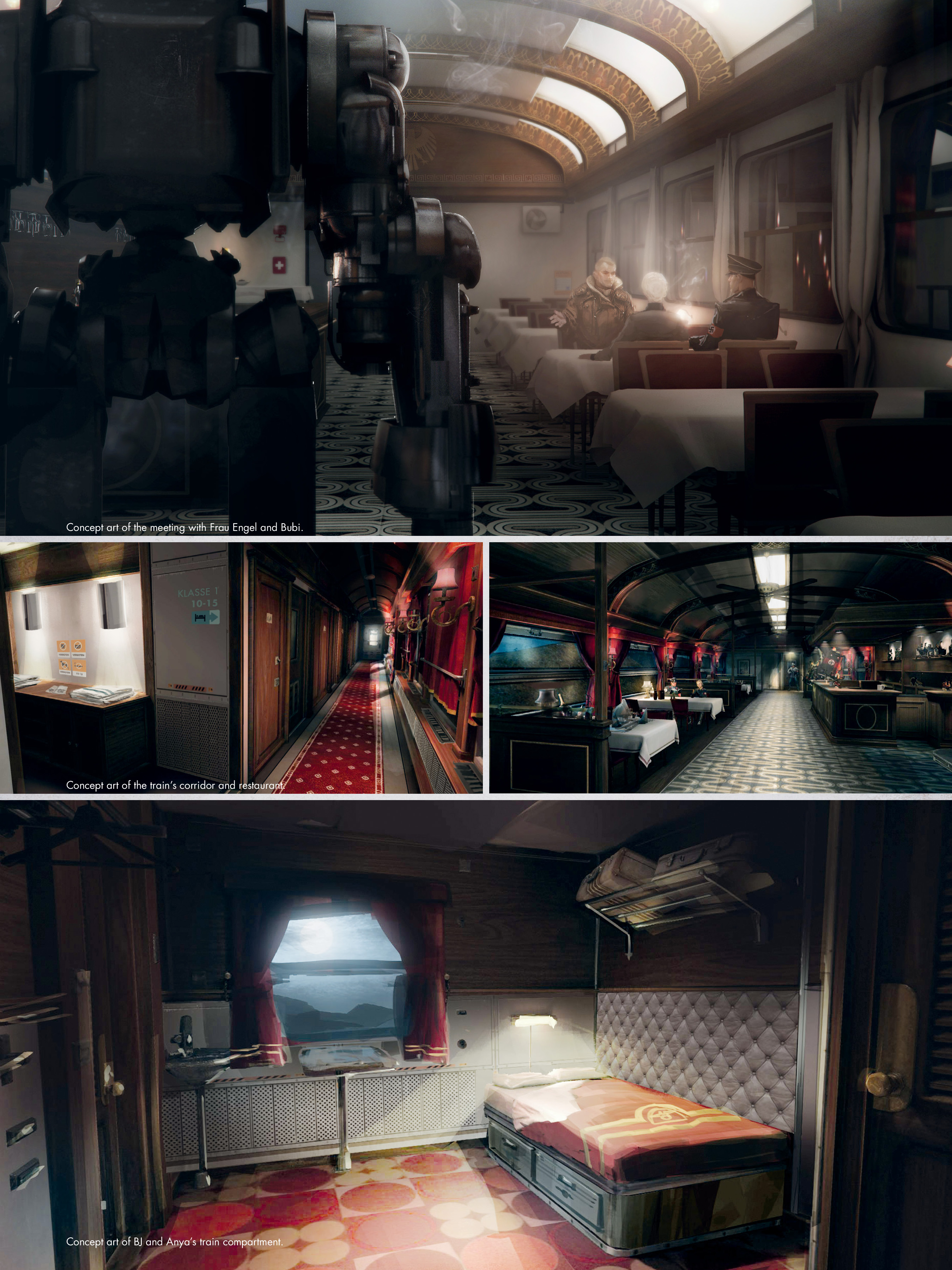 Read online The Art of Wolfenstein: The New Order comic -  Issue # TPB (Part 1) - 57