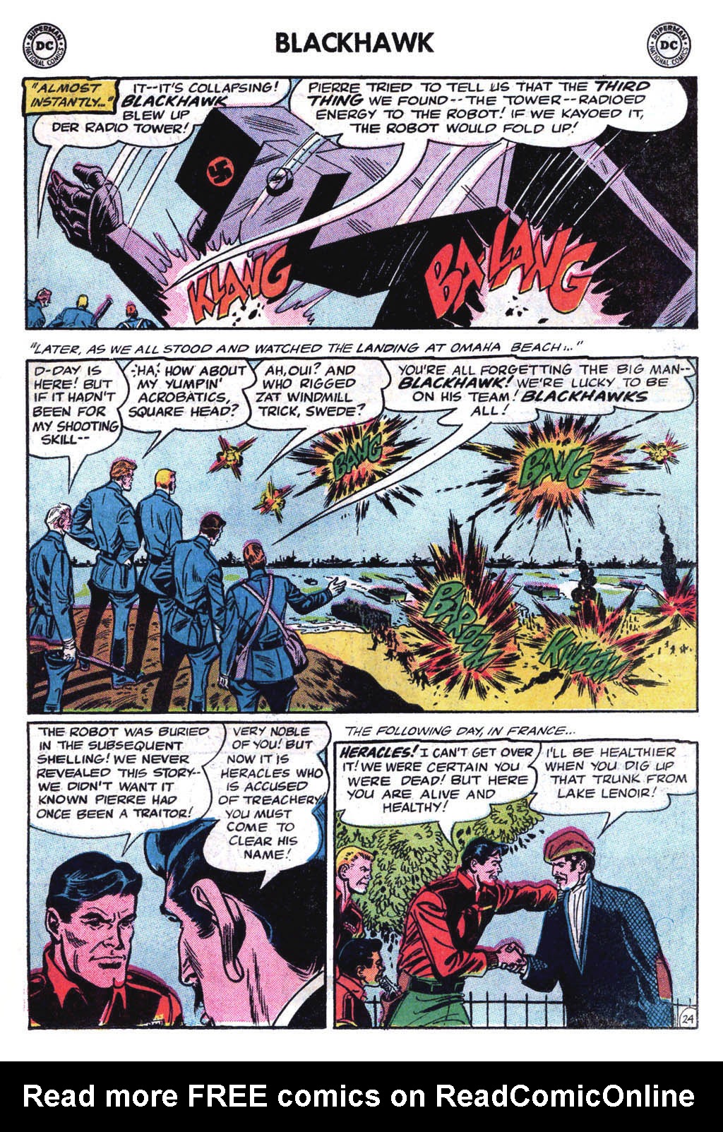 Read online Blackhawk (1957) comic -  Issue #198 - 31