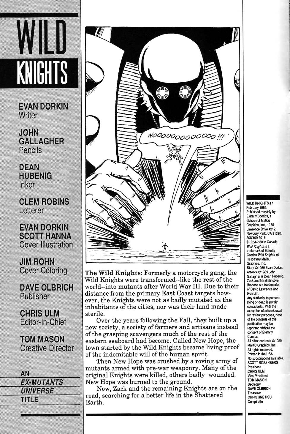 Wild Knights issue 7 - Page 2