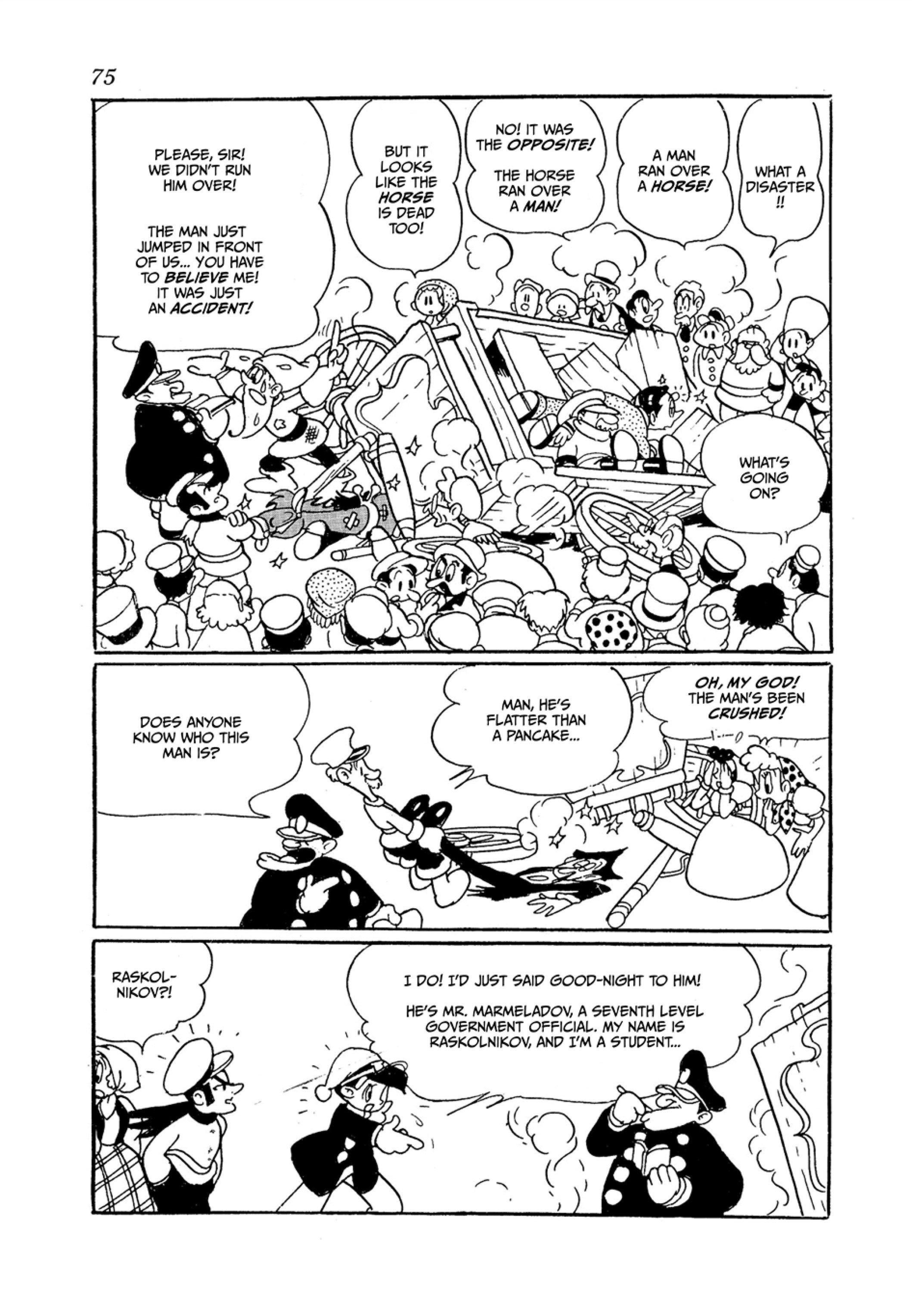 Read online Crime And Punishment comic -  Issue # TPB - 75
