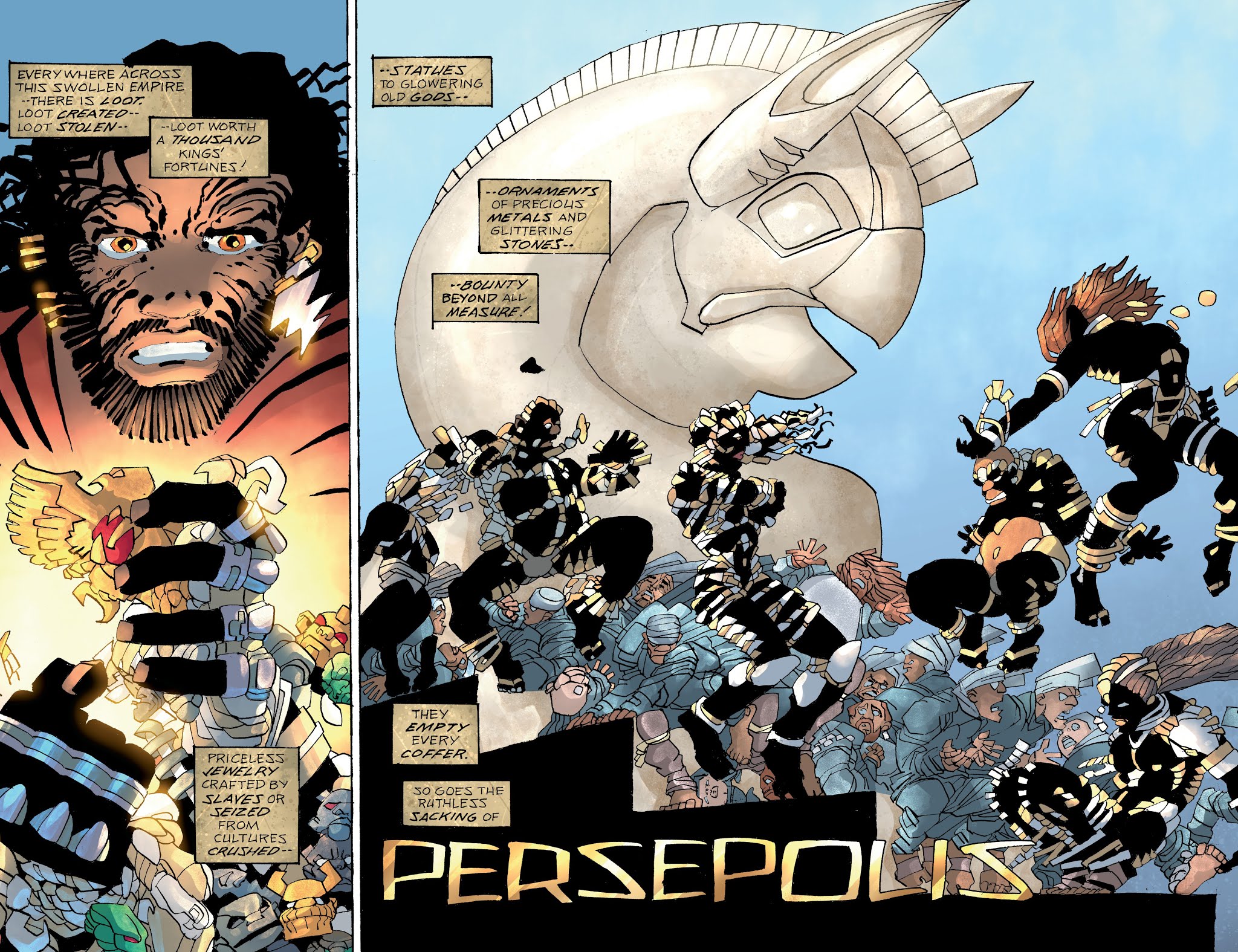 Read online Xerxes: The Fall of the House of Darius and the Rise of Alexander comic -  Issue #5 - 18
