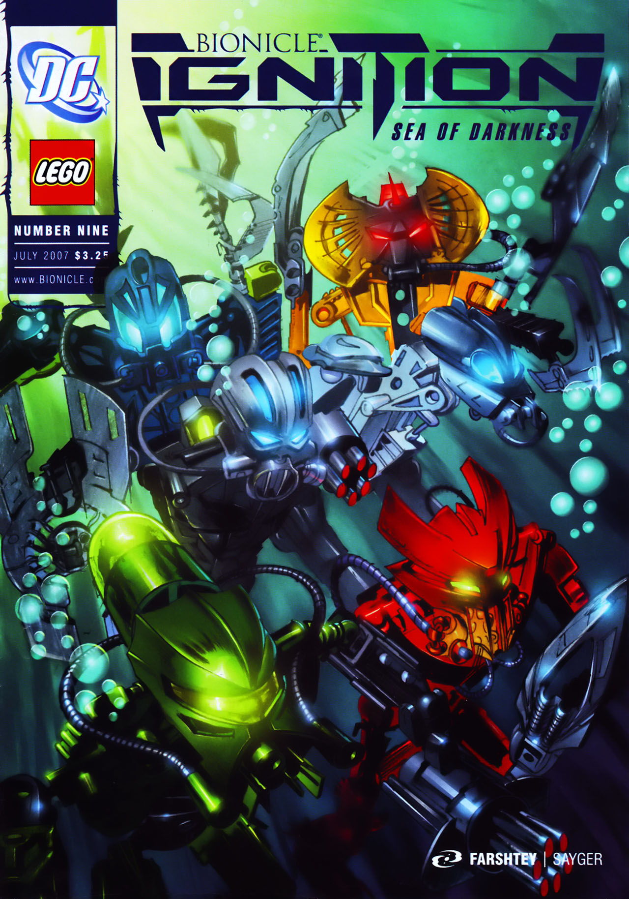 Read online Bionicle: Ignition comic -  Issue #9 - 1