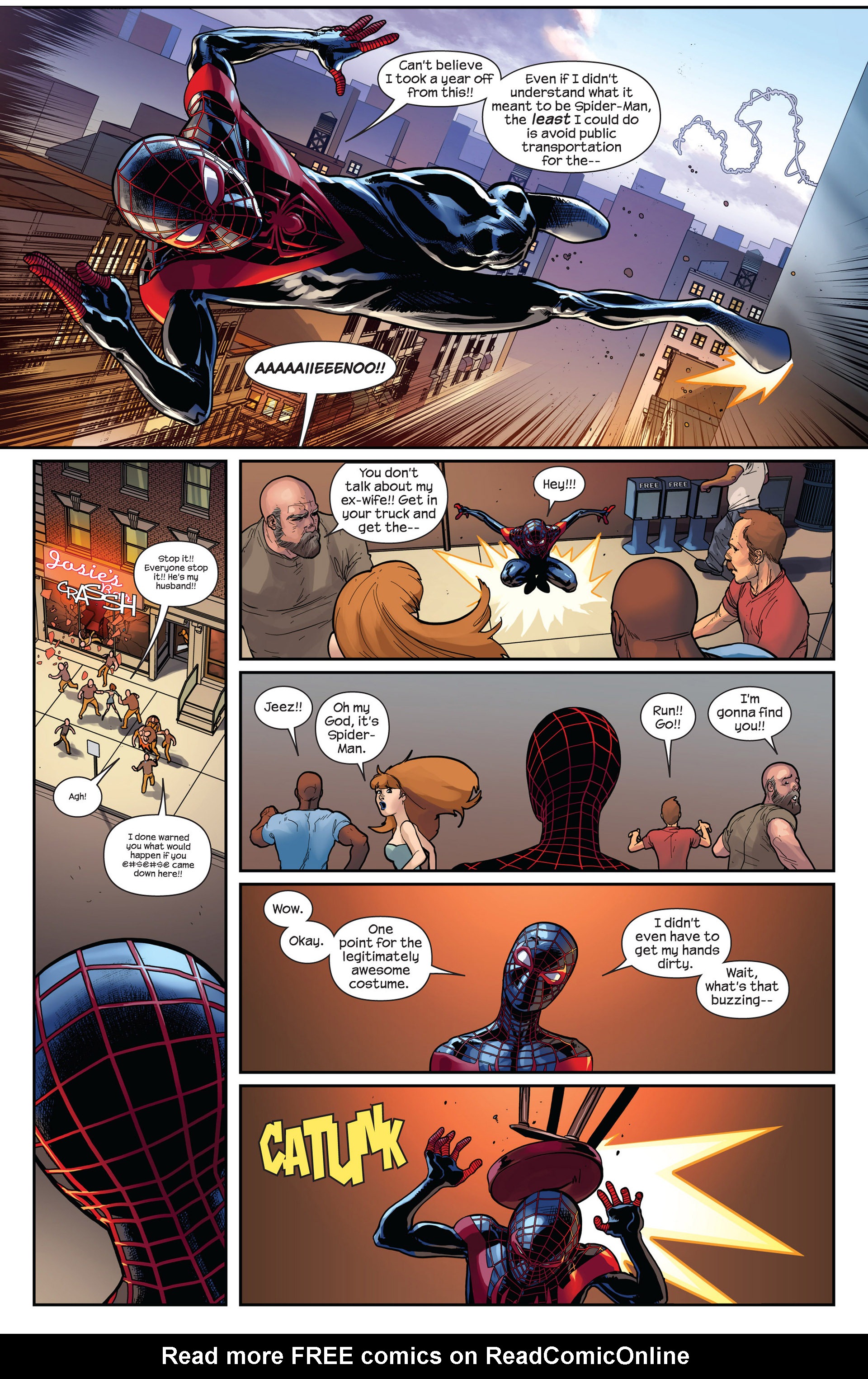 Read online Cataclysm: Ultimate Spider-Man comic -  Issue #1 - 12