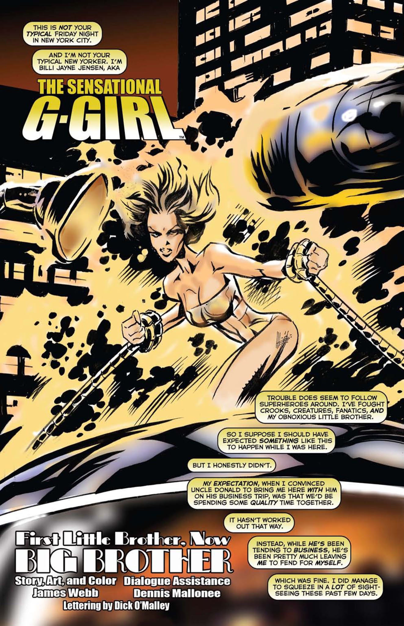 Read online The Sensational G-Girl comic -  Issue #2 - 19