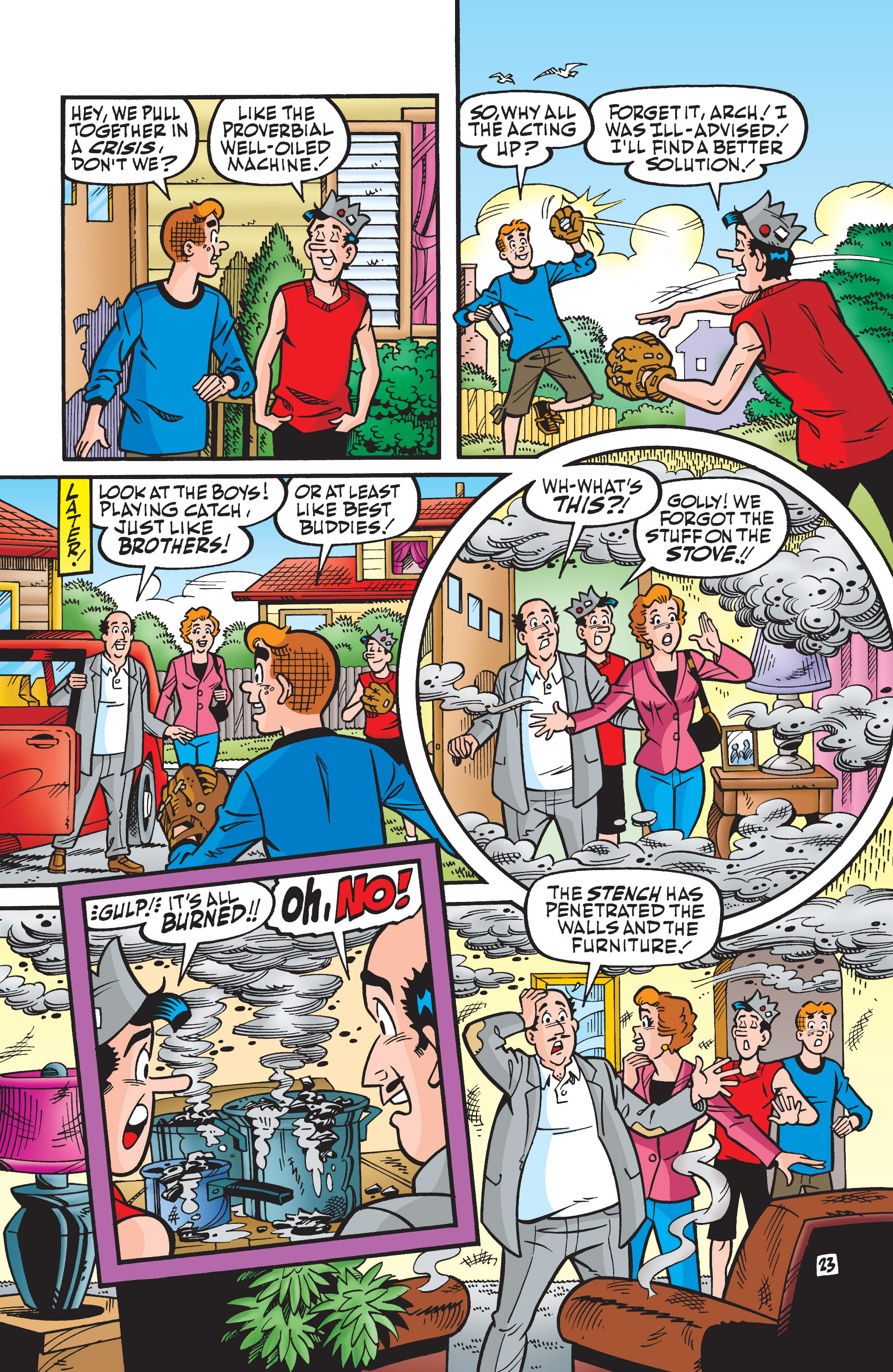 Read online Archie & Friends: Bromances comic -  Issue # TPB - 96