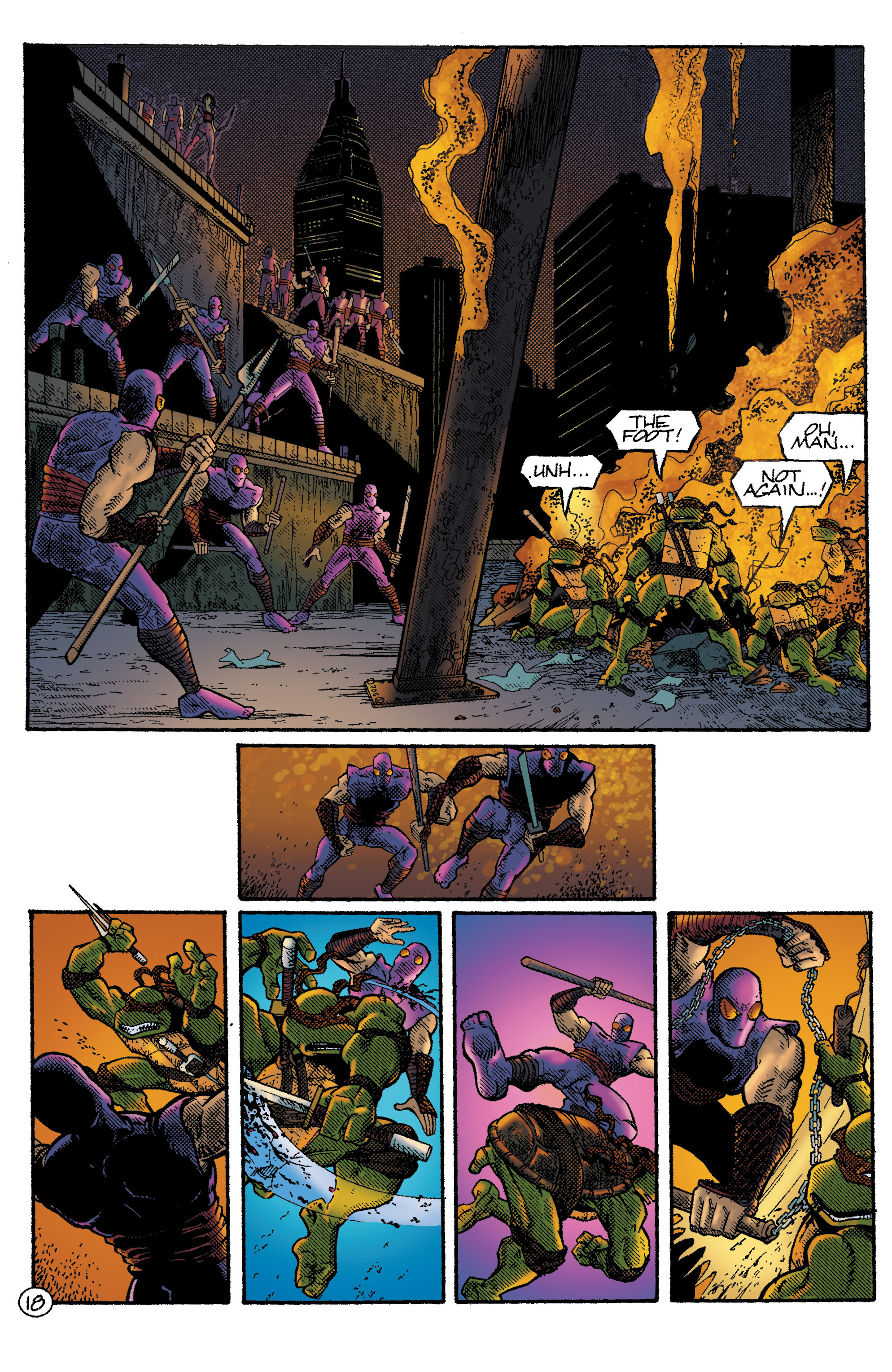Read online Teenage Mutant Ninja Turtles Color Classics (2015) comic -  Issue #9 - 21