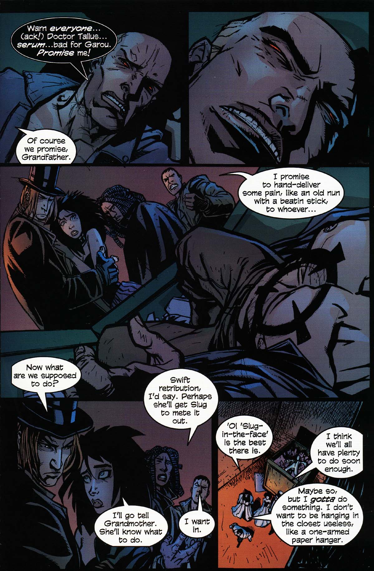 Read online Werewolf the Apocalypse comic -  Issue # Bone Gnawers - 13