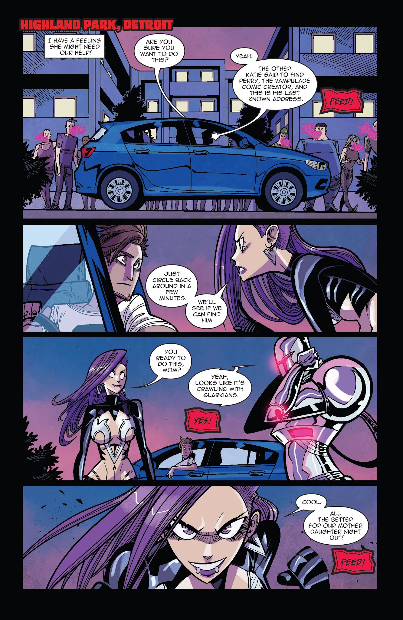 Read online Vampblade Season 3 comic -  Issue #9 - 20