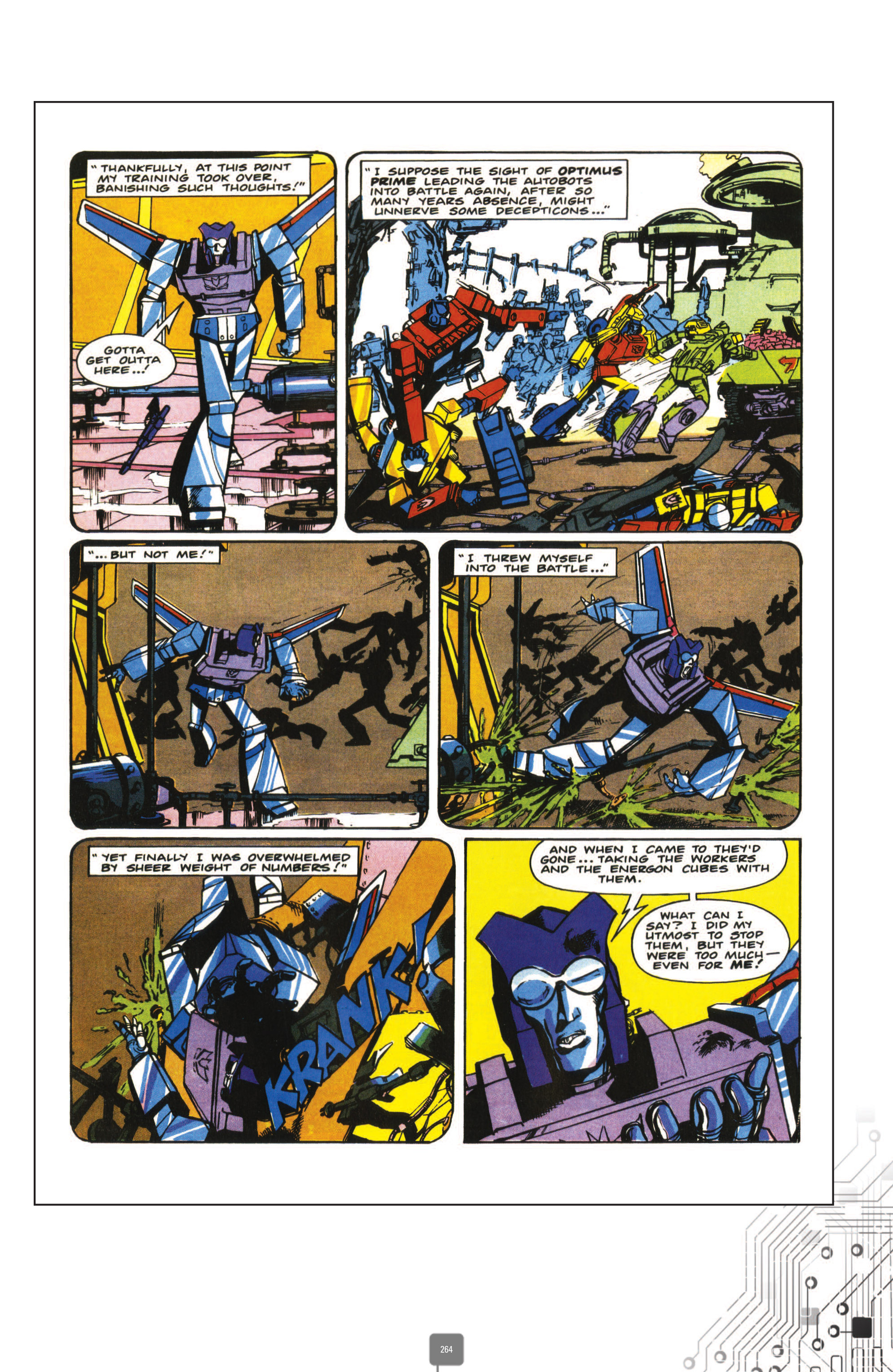 Read online The Transformers Classics UK comic -  Issue # TPB 3 - 264