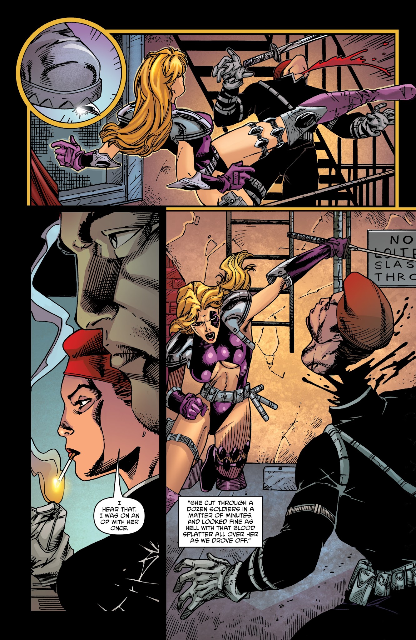 Read online UnHoly comic -  Issue #5 - 22