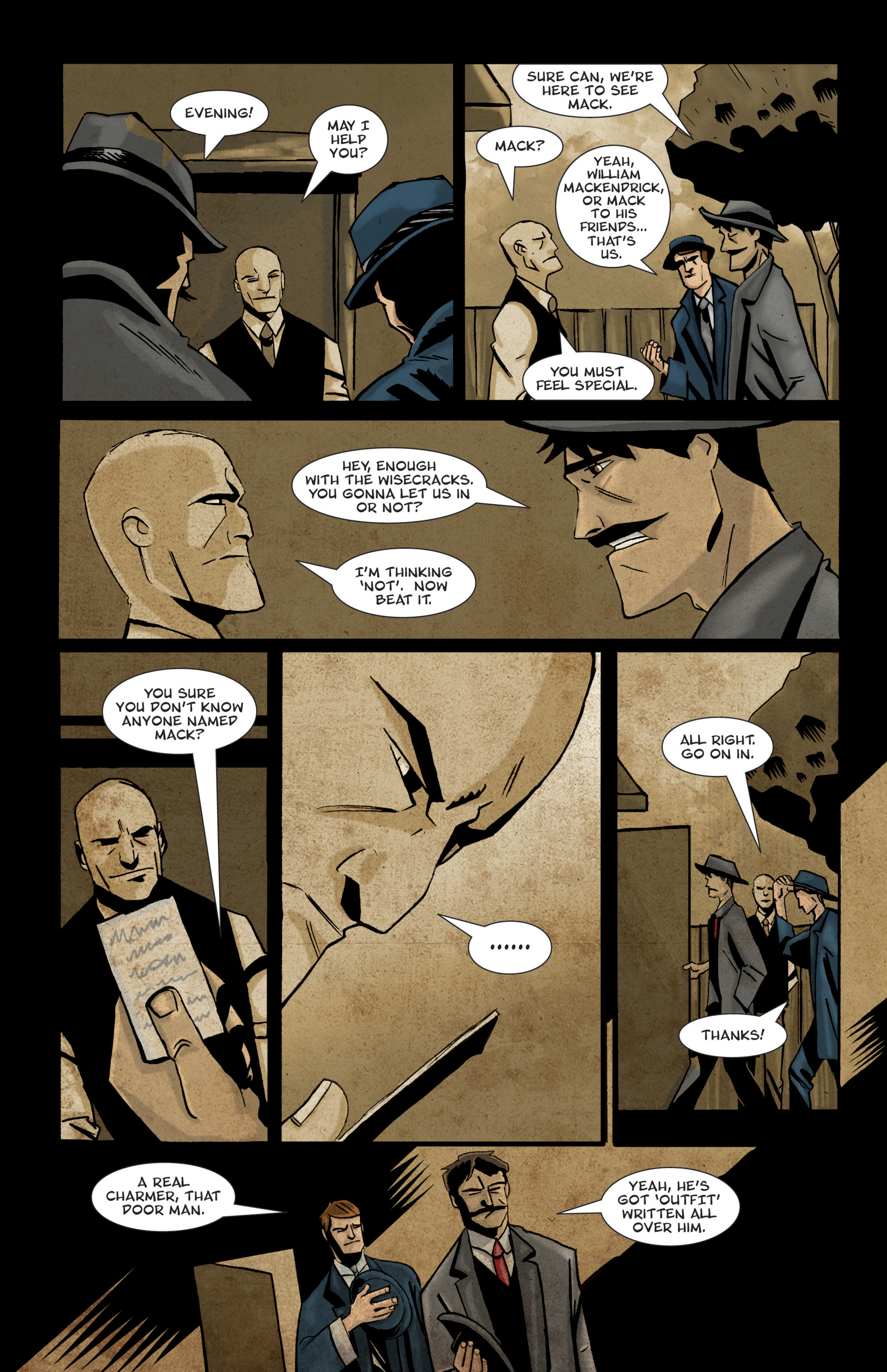 Read online Mobster Graveyard comic -  Issue #1 - 7