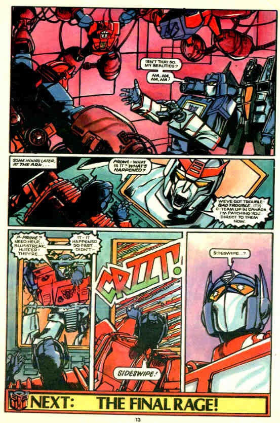 Read online The Transformers (UK) comic -  Issue #49 - 12
