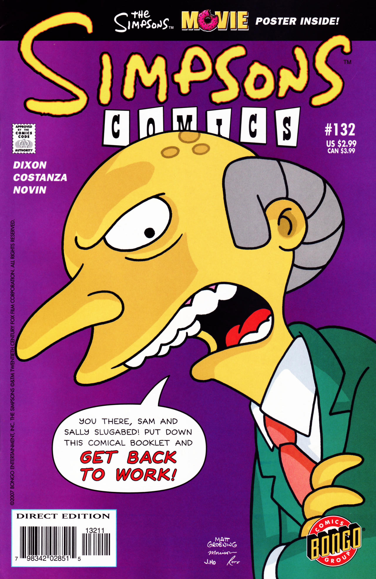 Read online Simpsons Comics comic -  Issue #132 - 1