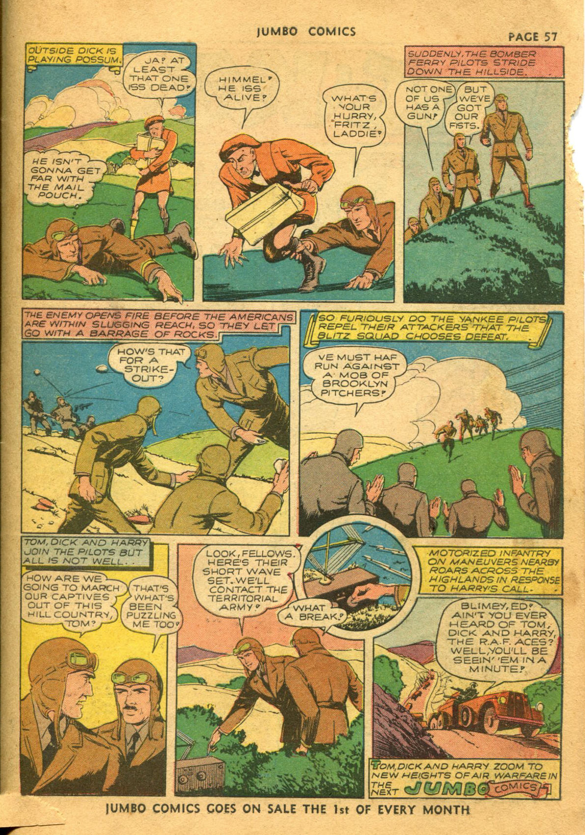 Read online Jumbo Comics comic -  Issue #35 - 60