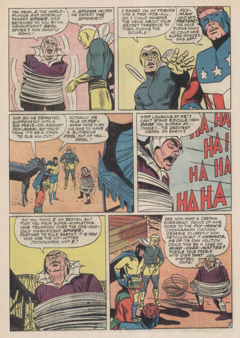 Read online Fly Man comic -  Issue #31 - 32