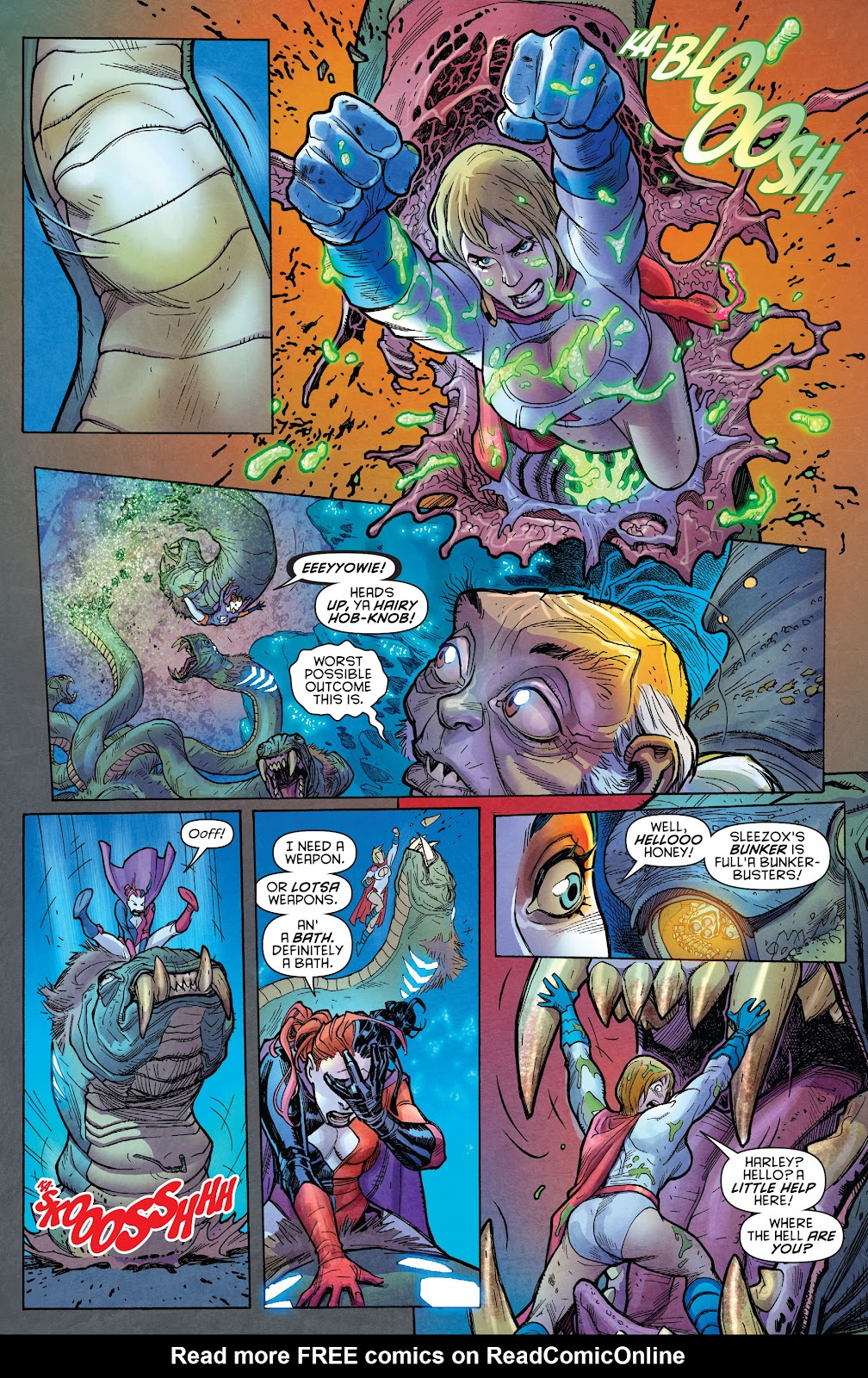 Harley Quinn and Power Girl issue 1 - Page 8