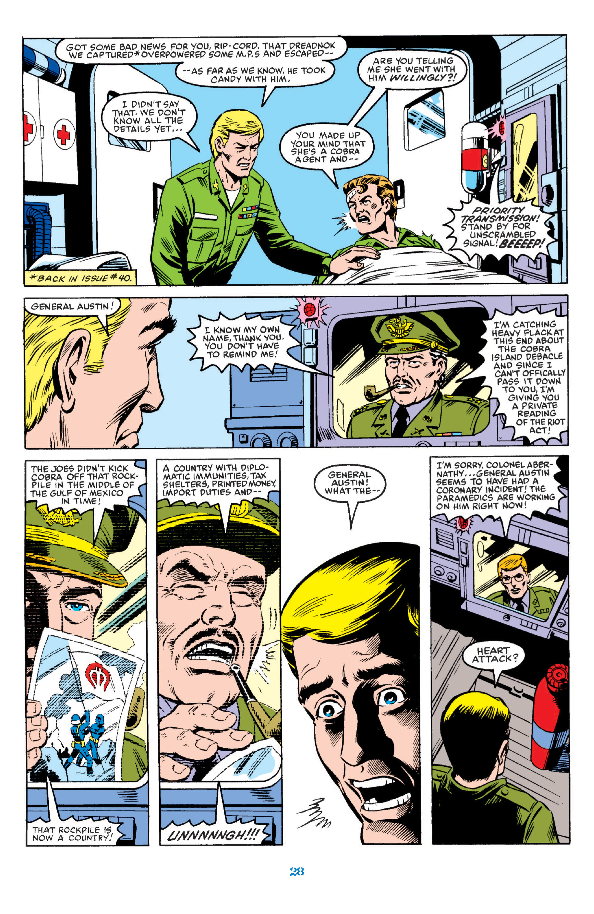 Read online Classic G.I. Joe comic -  Issue # TPB 5 (Part 1) - 29