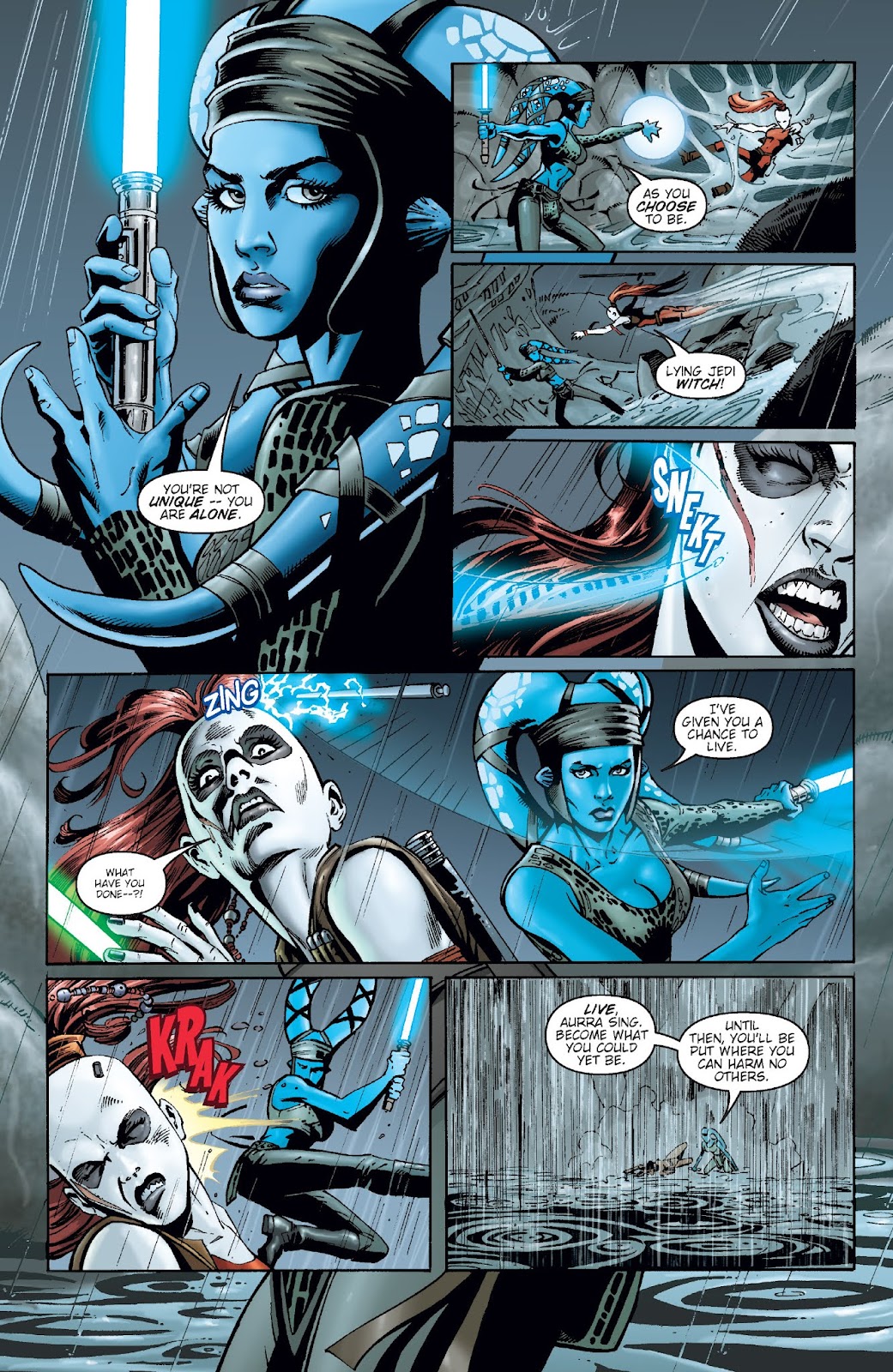Star Wars: Jedi issue Issue Aayla Secura - Page 38