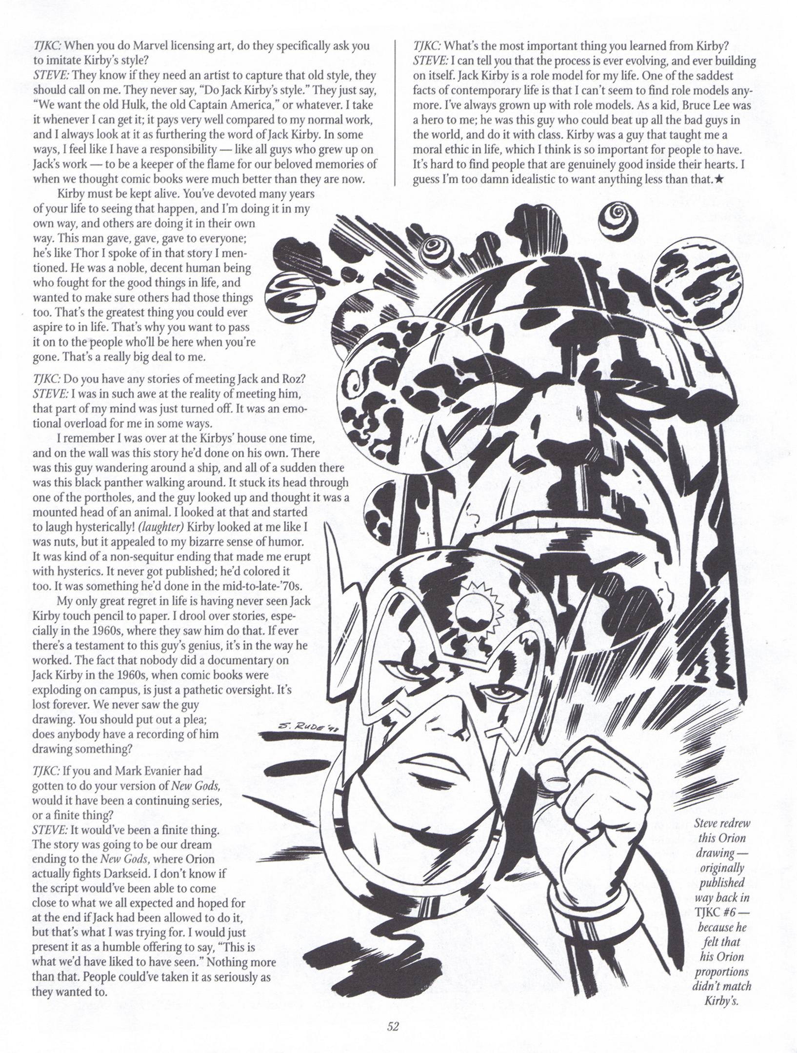 Read online The Jack Kirby Collector comic -  Issue #22 - 51