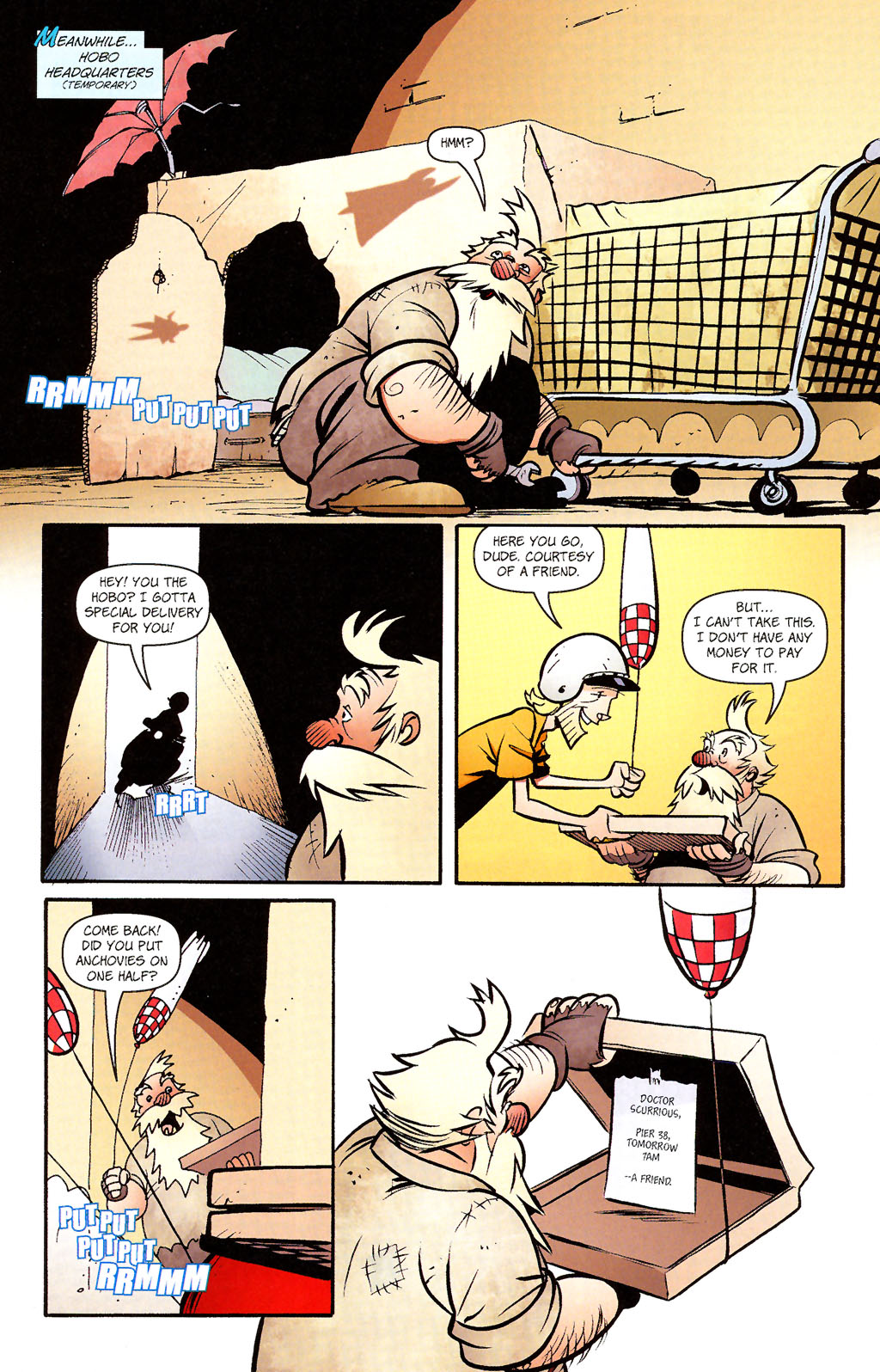 Read online Paul Jenkins' Sidekick comic -  Issue #3 - 20