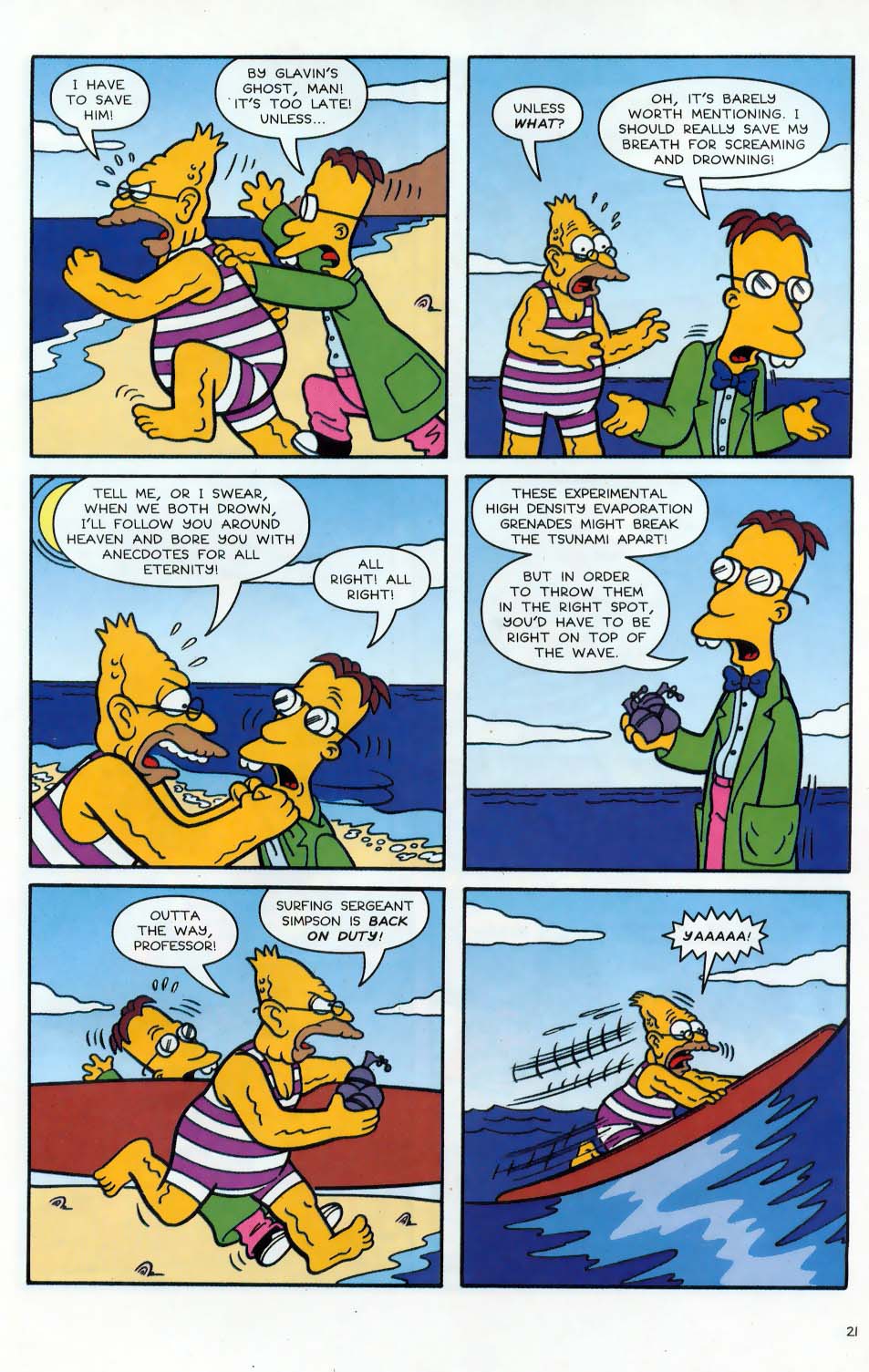 Read online Simpsons Comics comic -  Issue #86 - 22