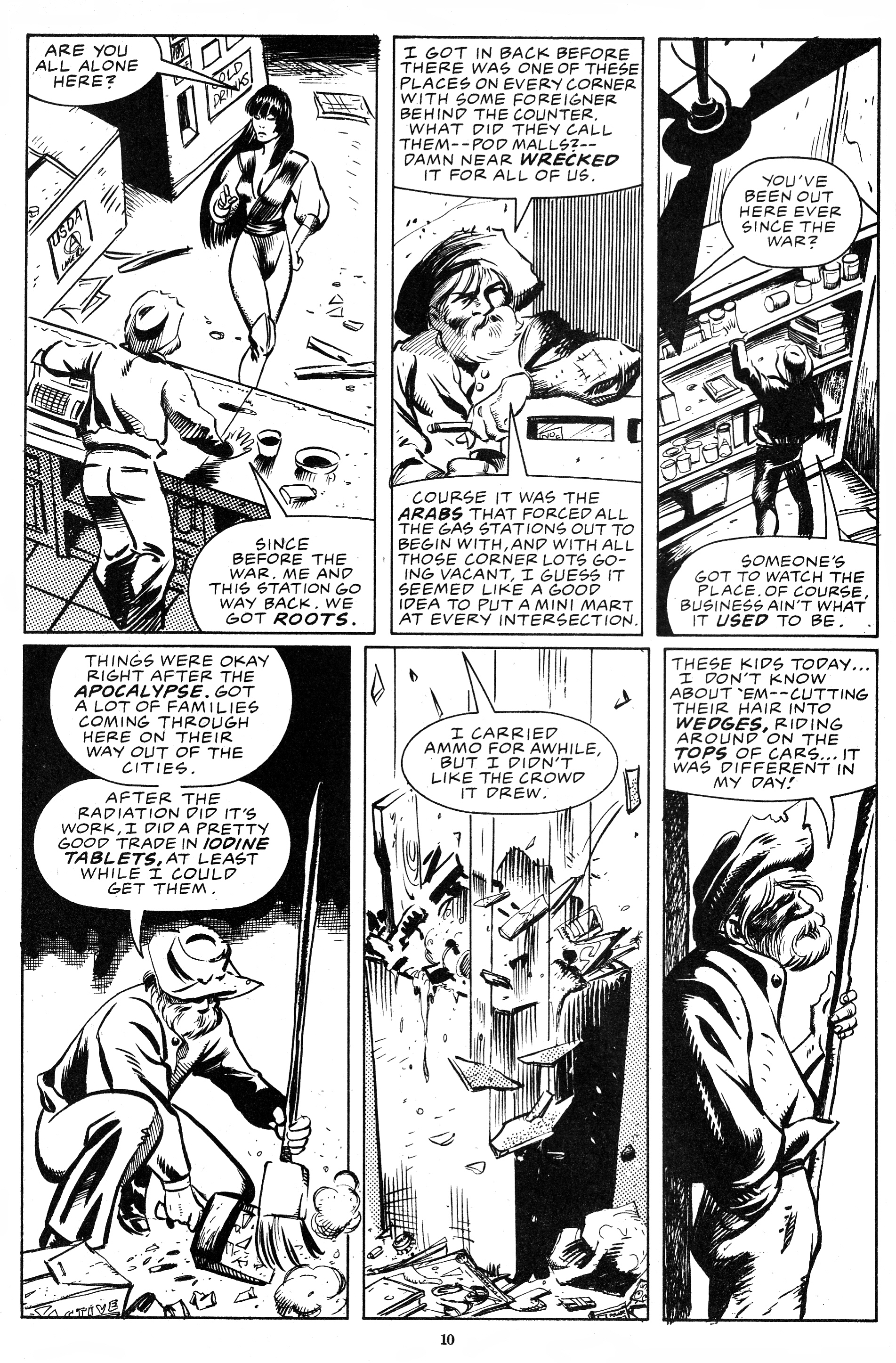 Read online Ex-Mutants: The Shattered Earth Chronicles comic -  Issue #3 - 12