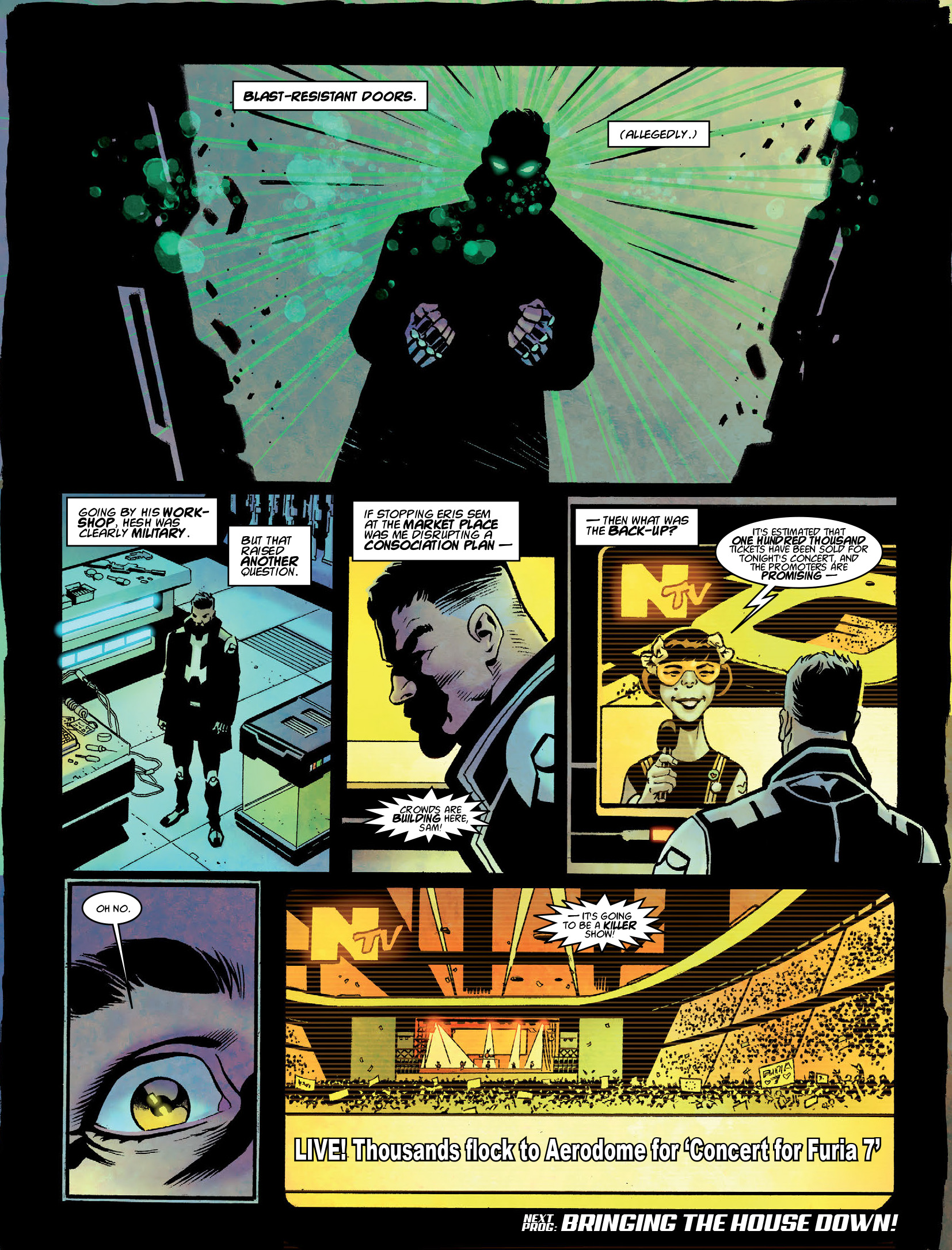 Read online 2000 AD comic -  Issue #2120 - 14