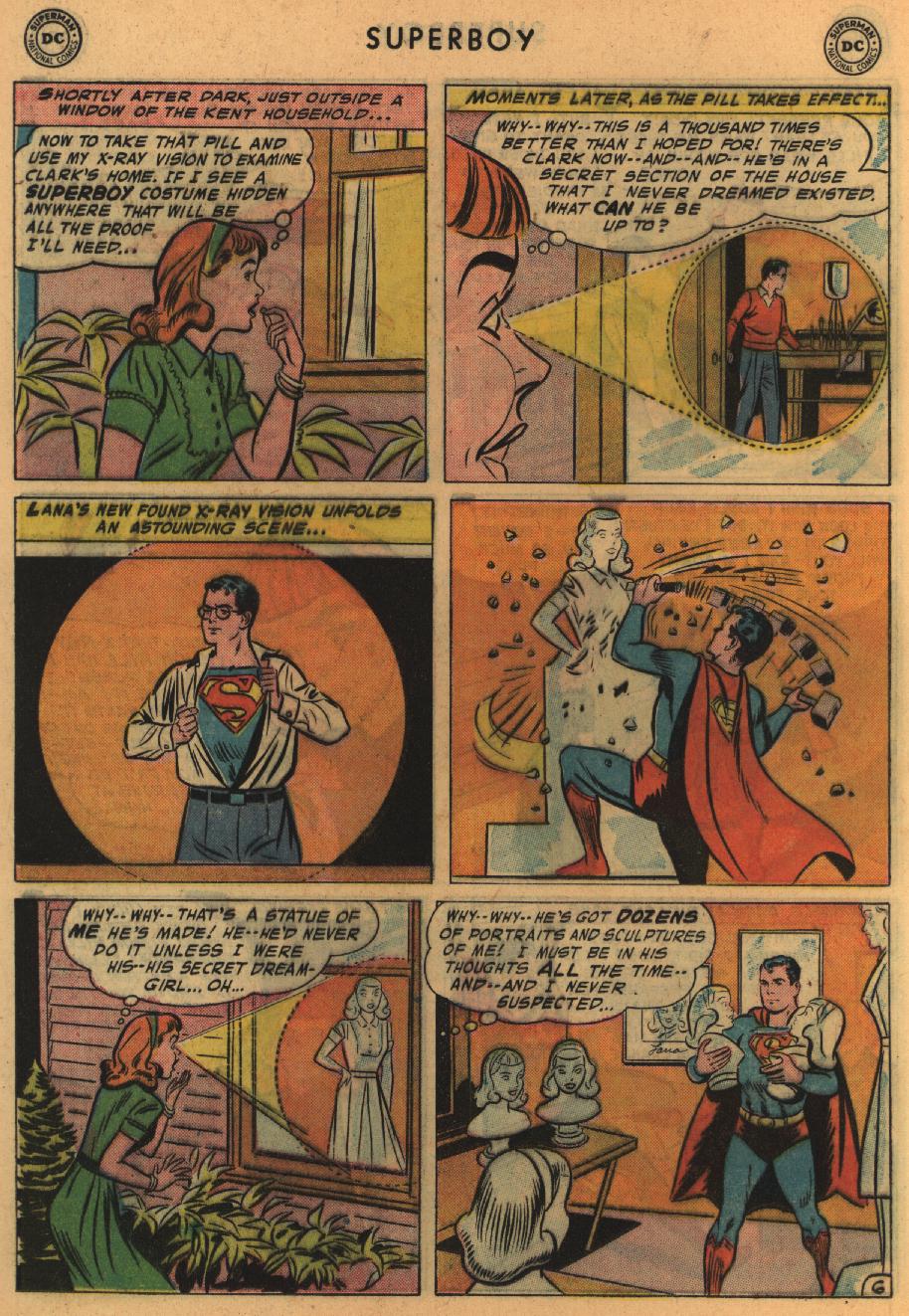 Read online Superboy (1949) comic -  Issue #64 - 16