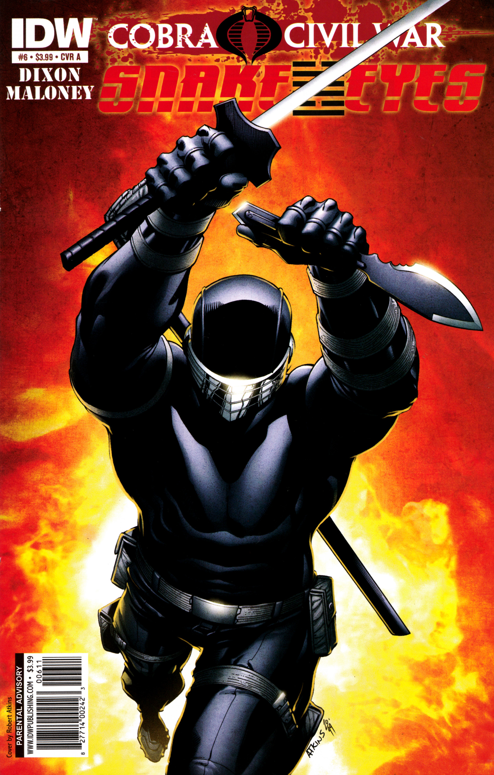 Read online G.I. Joe: Snake Eyes comic -  Issue #6 - 1