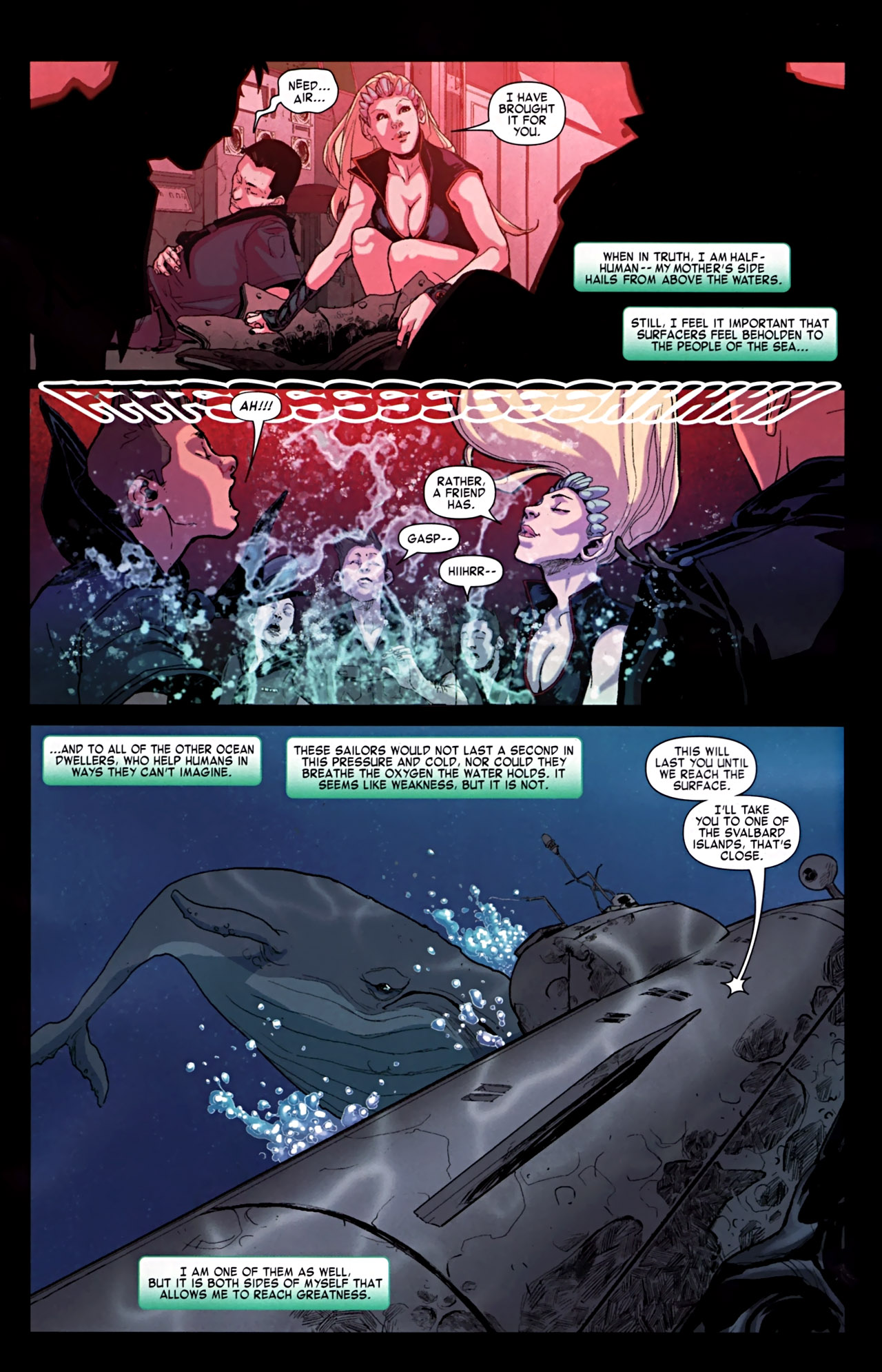 Read online Namora (2010) comic -  Issue # Full - 6