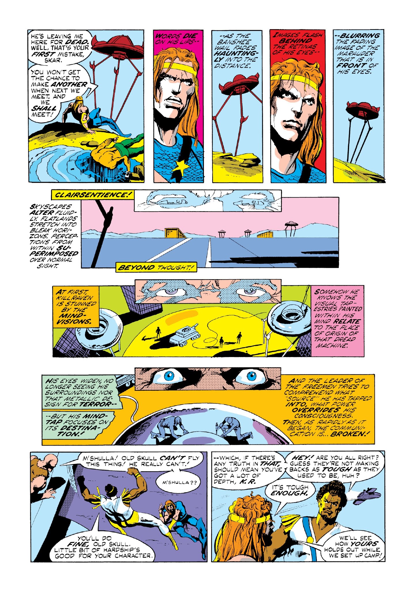 Read online Marvel Masterworks: Killraven comic -  Issue # TPB 1 (Part 2) - 44
