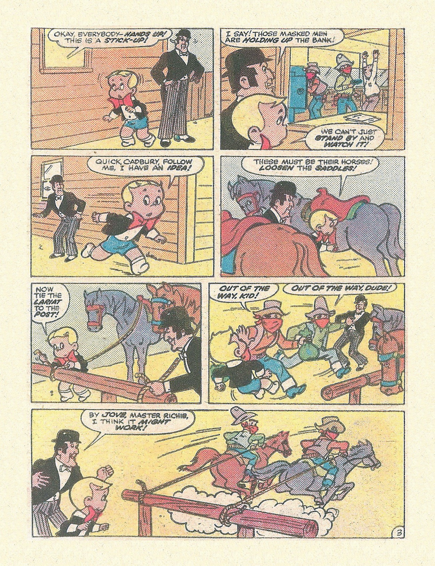 Read online Richie Rich Digest Stories comic -  Issue #13 - 75