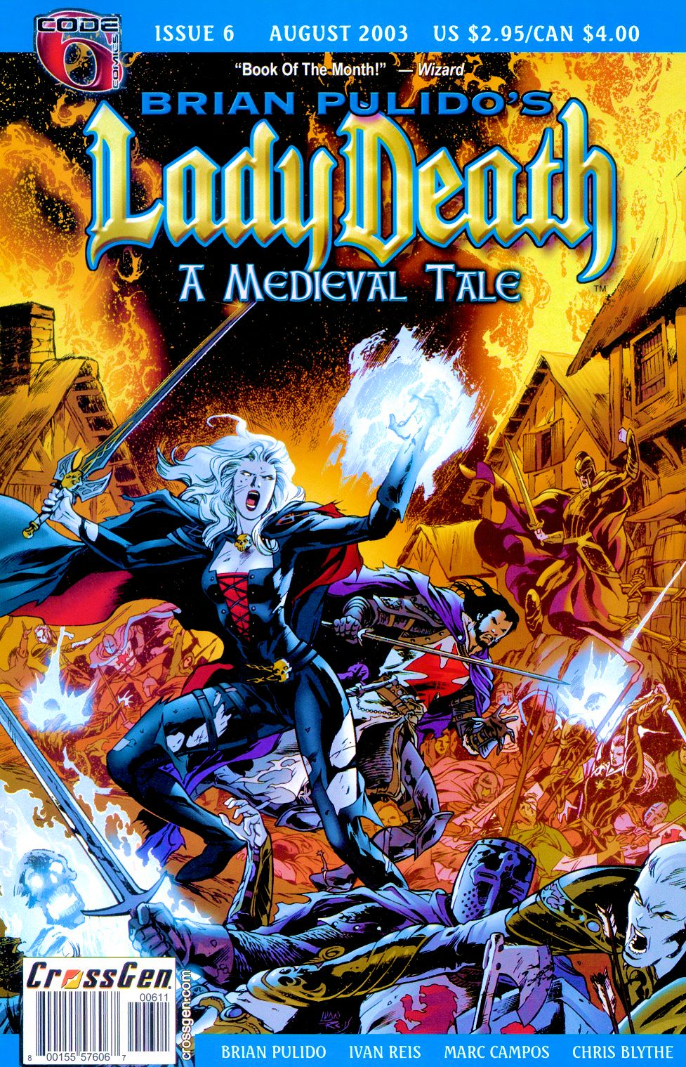 Read online Lady Death: A Medieval Tale comic -  Issue #6 - 1