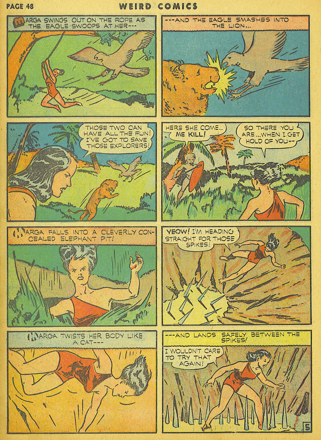 Read online Weird Comics comic -  Issue #11 - 48