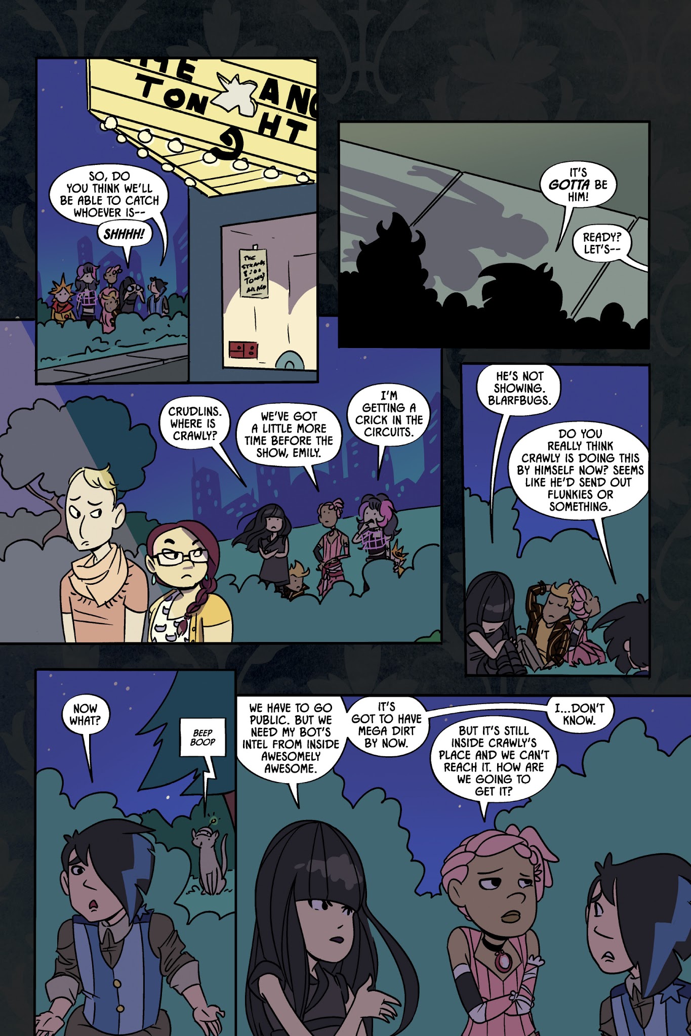 Read online Emily and the Strangers: Road To Nowhere Tour comic -  Issue # Full - 37