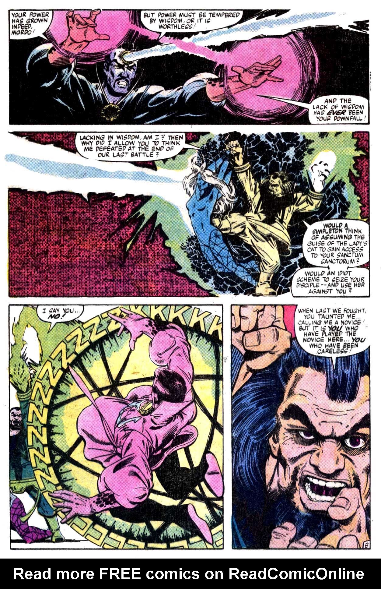 Read online Doctor Strange (1974) comic -  Issue #50 - 9