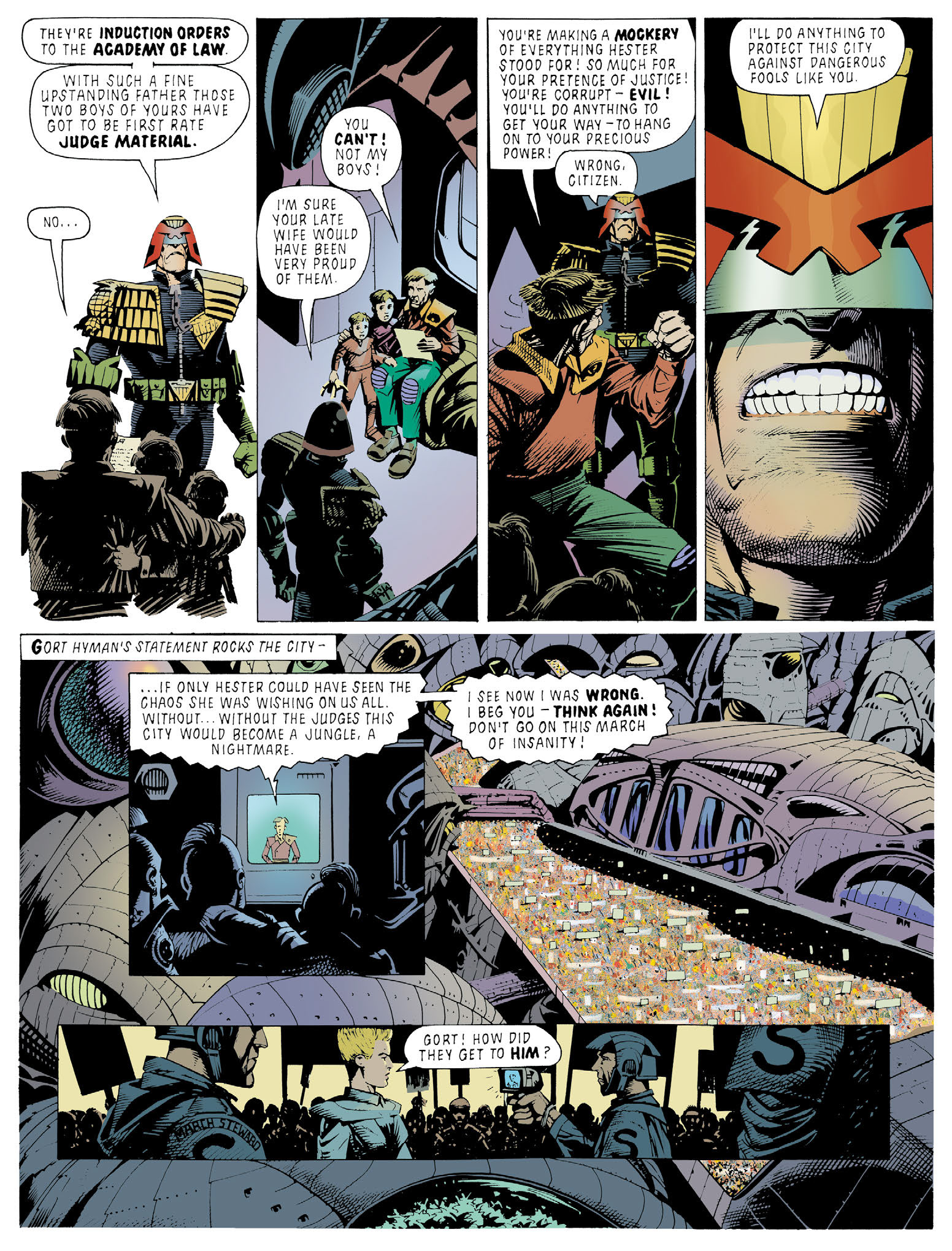Read online Essential Judge Dredd: America comic -  Issue # TPB (Part 1) - 27